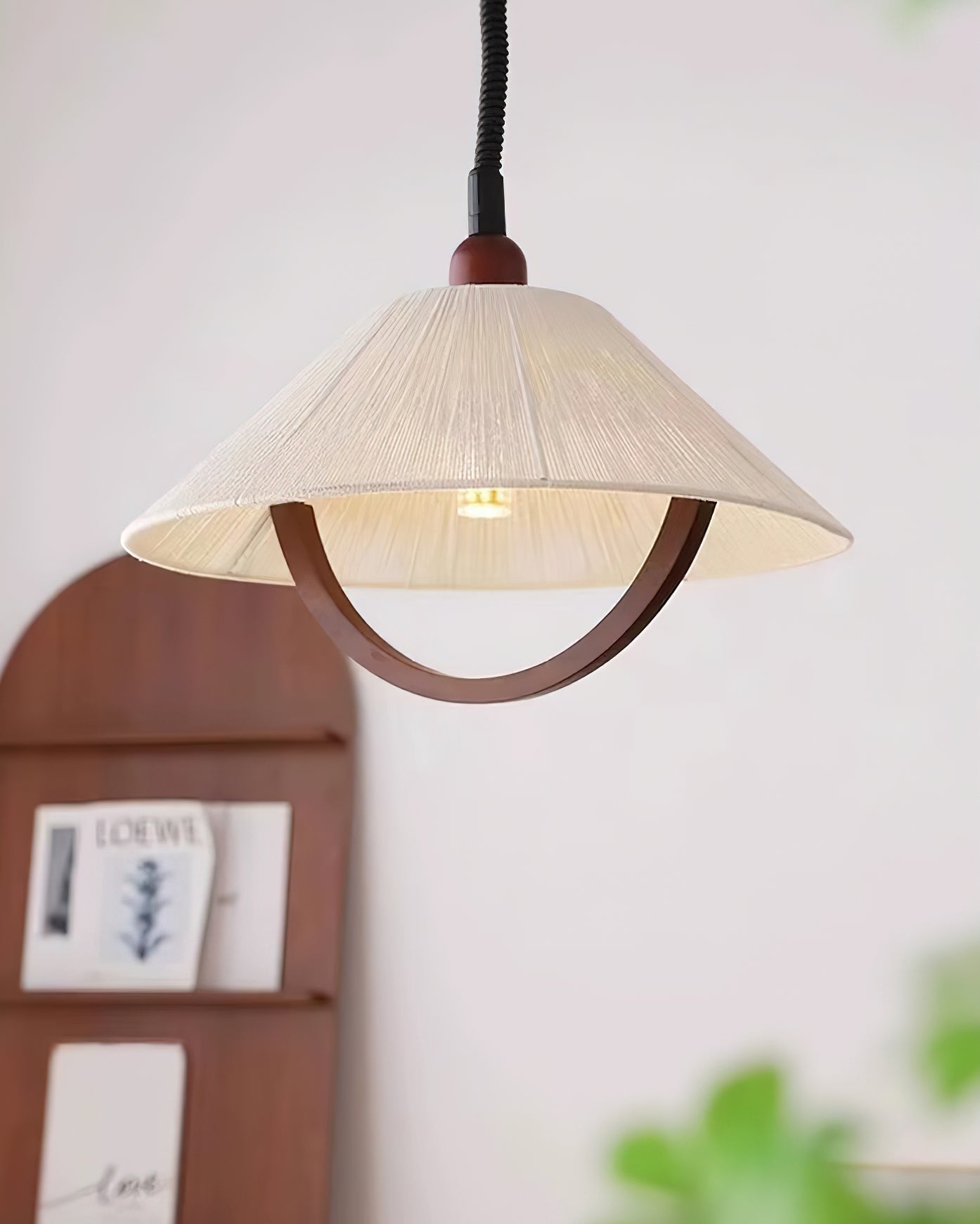 Syraeen Premium Nordic Art Wood Pendant Lamp-Neutral Decor