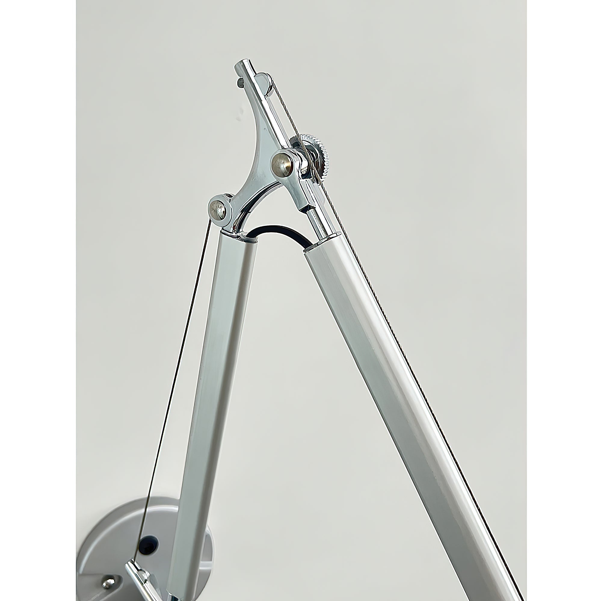 Dimensional drawing of the long arm sconce.