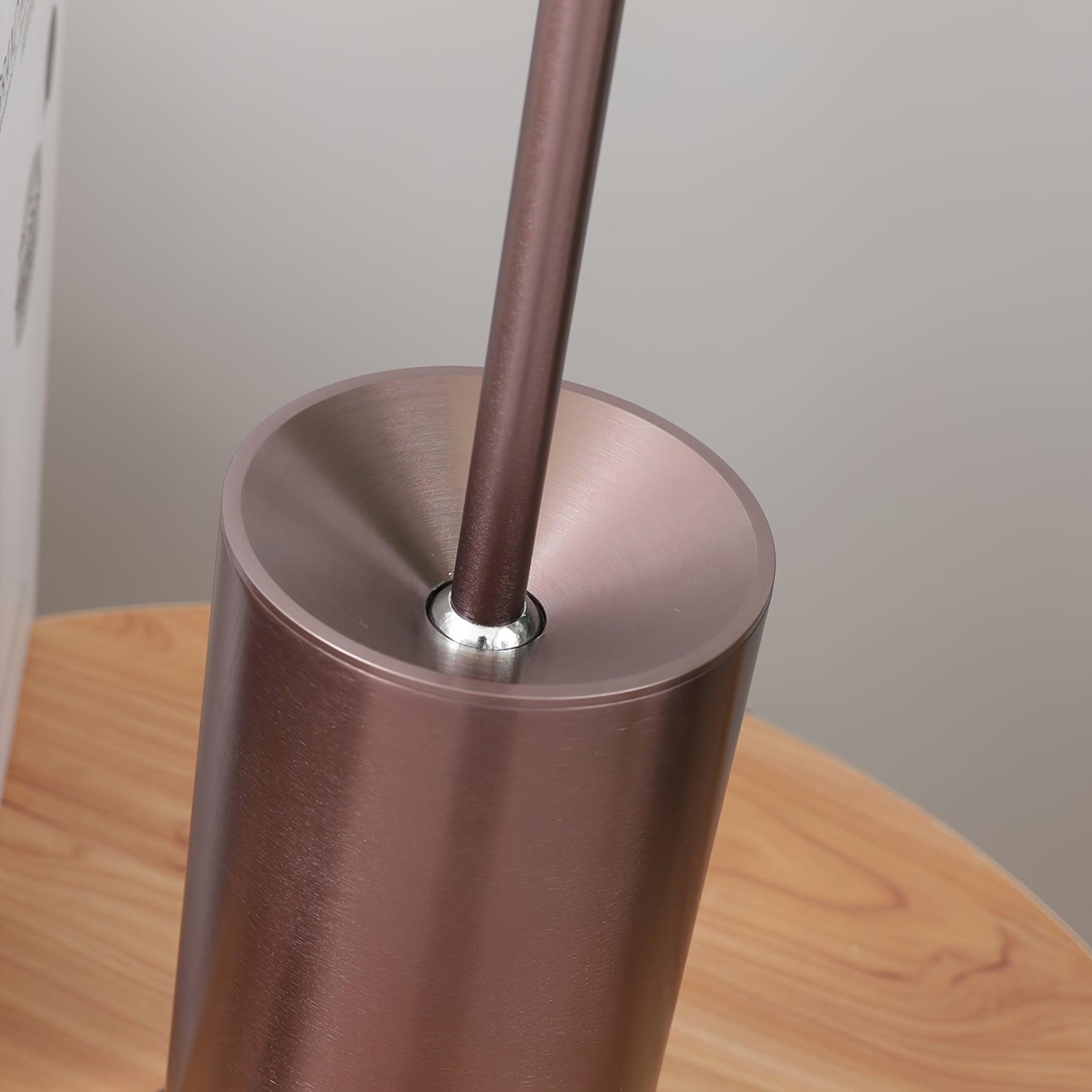 Pith Steel Minimalist Table Lamp-Neutral Decor