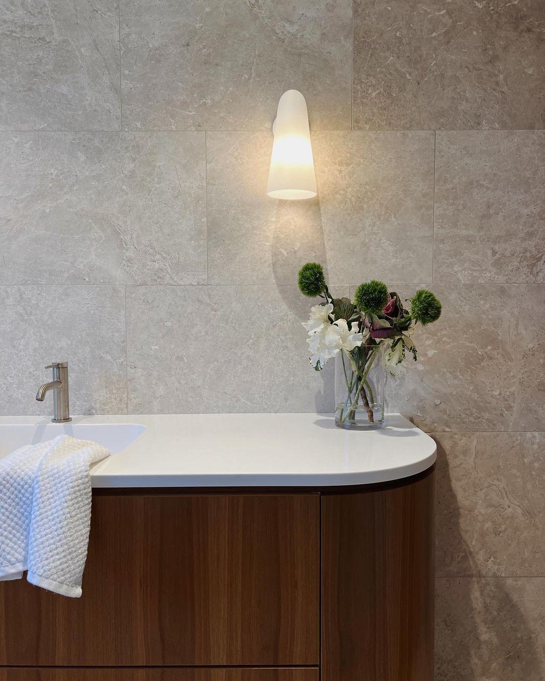 Conical Glass Plug-in Wall Lamp-Neutral Decor