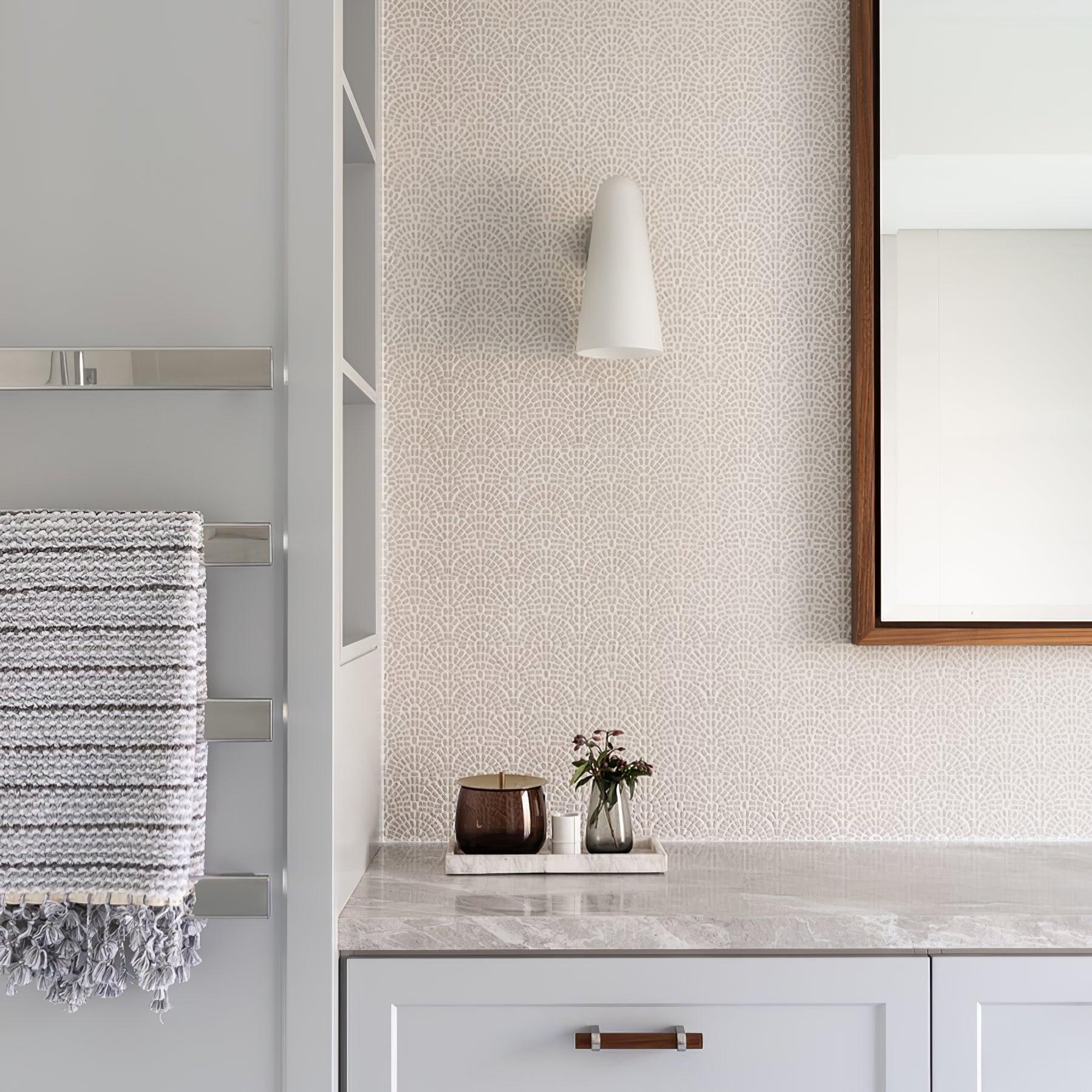 Conical Glass Plug-in Wall Lamp-Neutral Decor