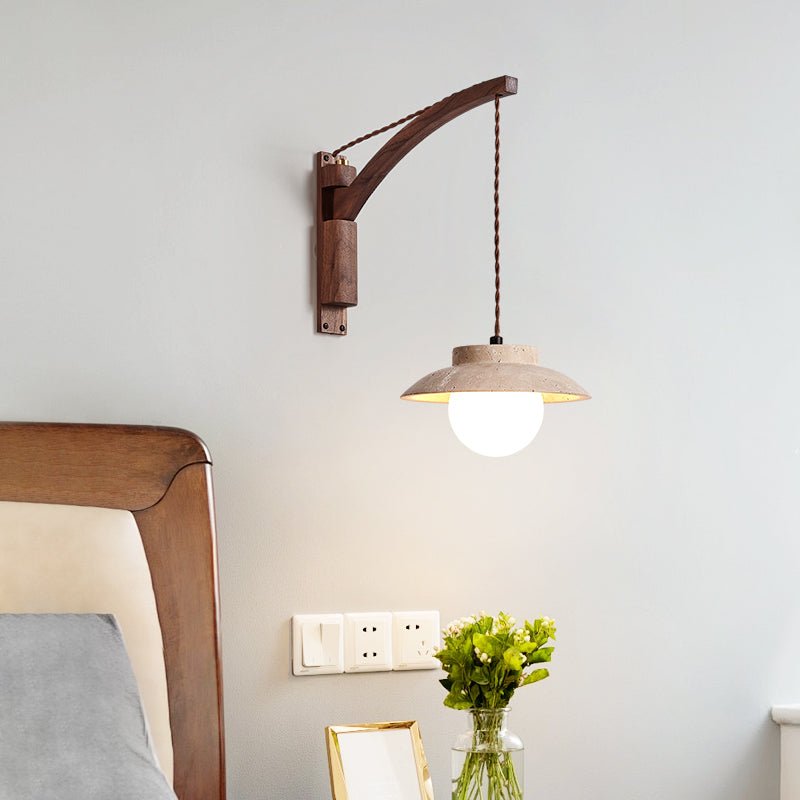 Artisan Arc Wall Lamp-Neutral Decor