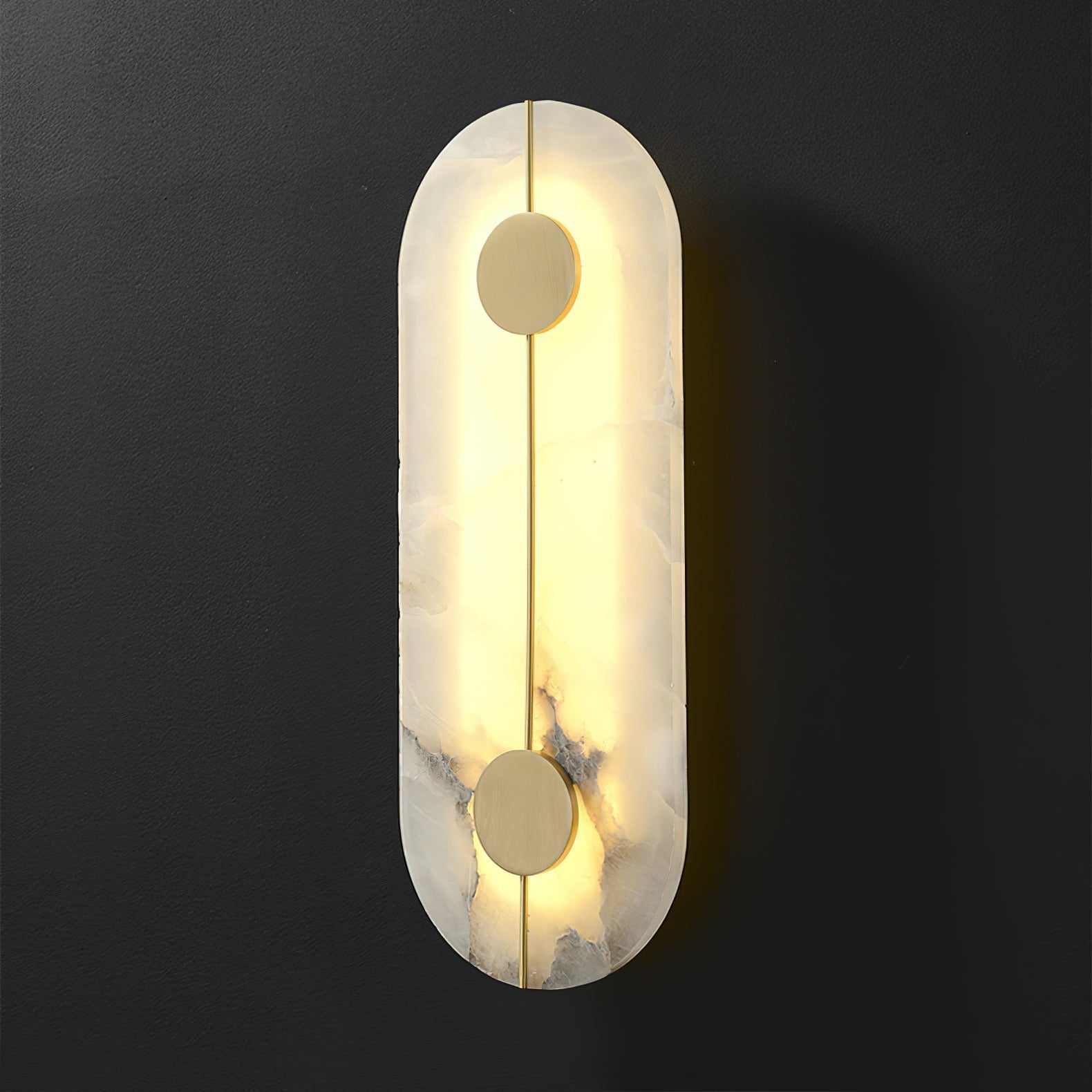 Waegnuvyo Modern Minimalist Alabaster Wall Lamp