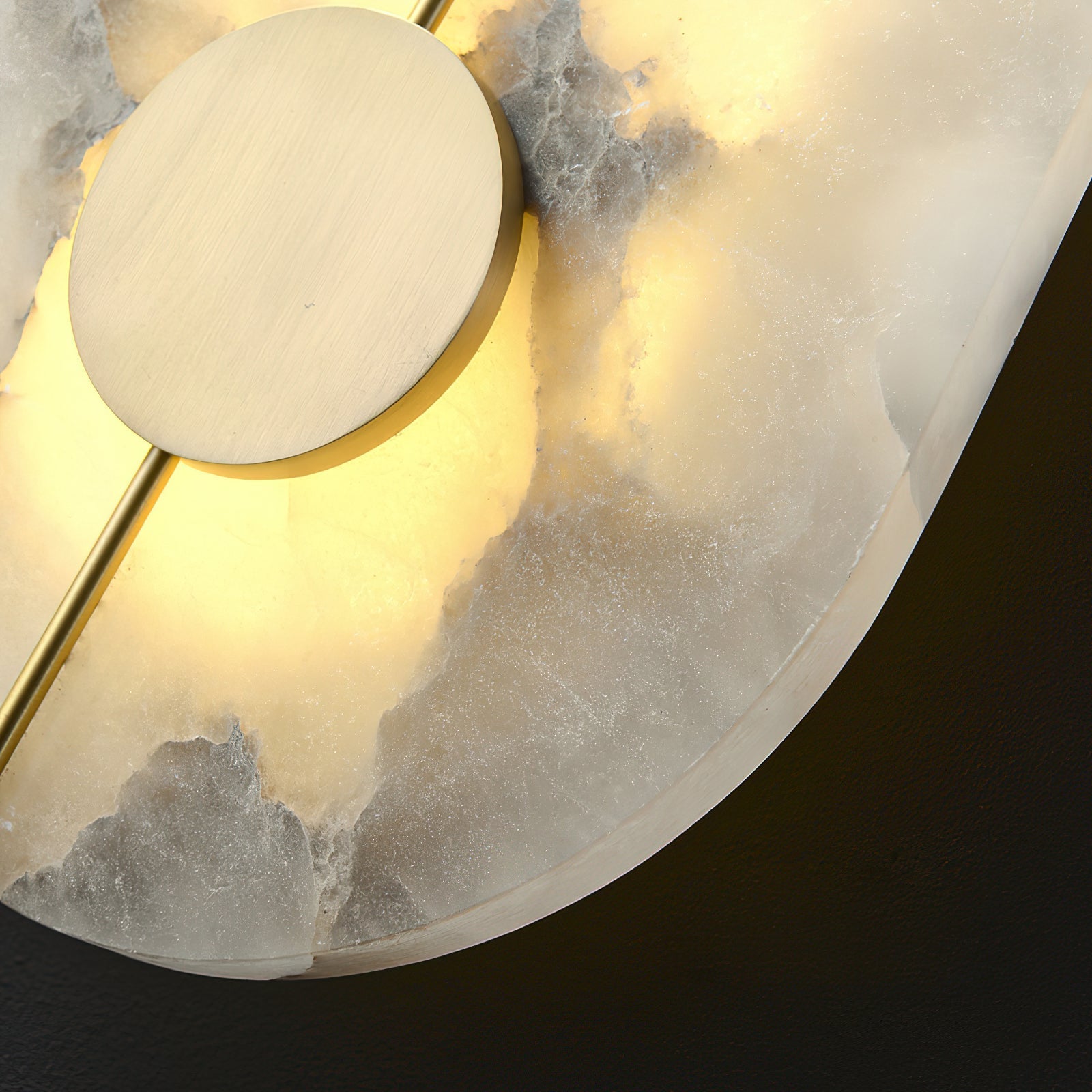 Waegnuvyo Modern Minimalist Alabaster Wall Lamp