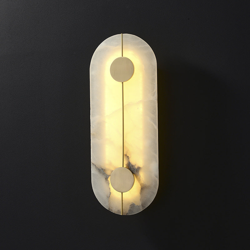Waegnuvyo Modern Minimalist Alabaster Wall Lamp