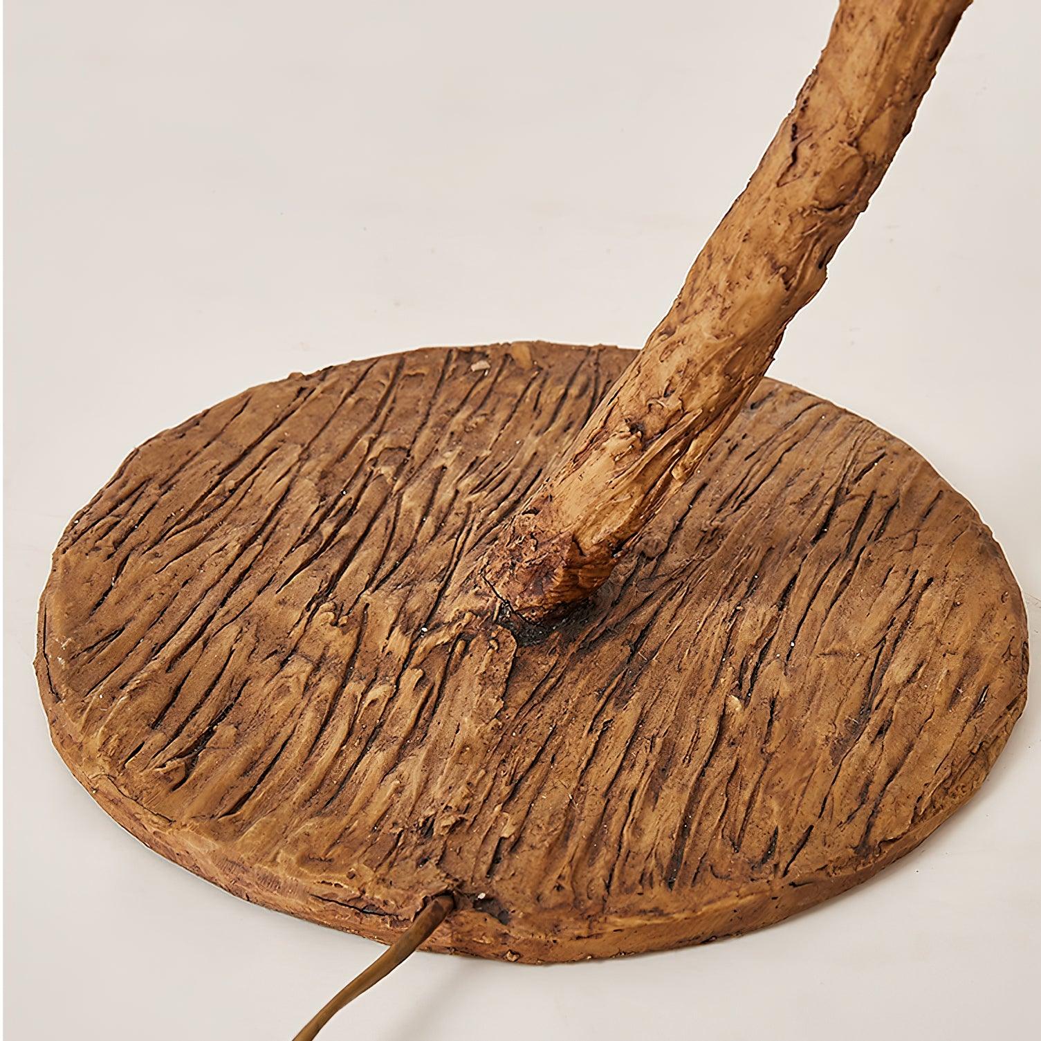 Ailo Natural Resin Floor Lamp-Neutral Decor