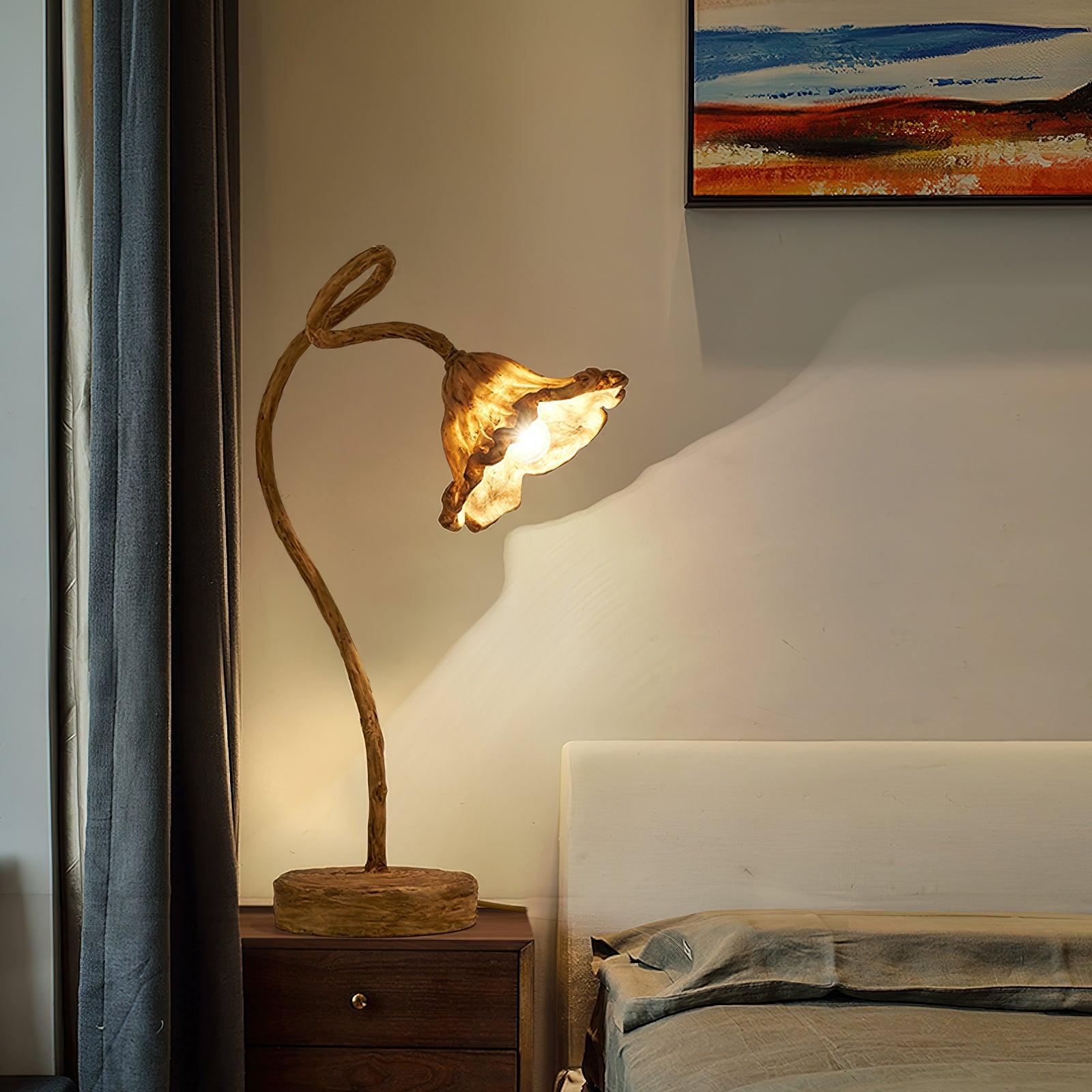 Nexo Resin Table Lamp-Neutral Decor