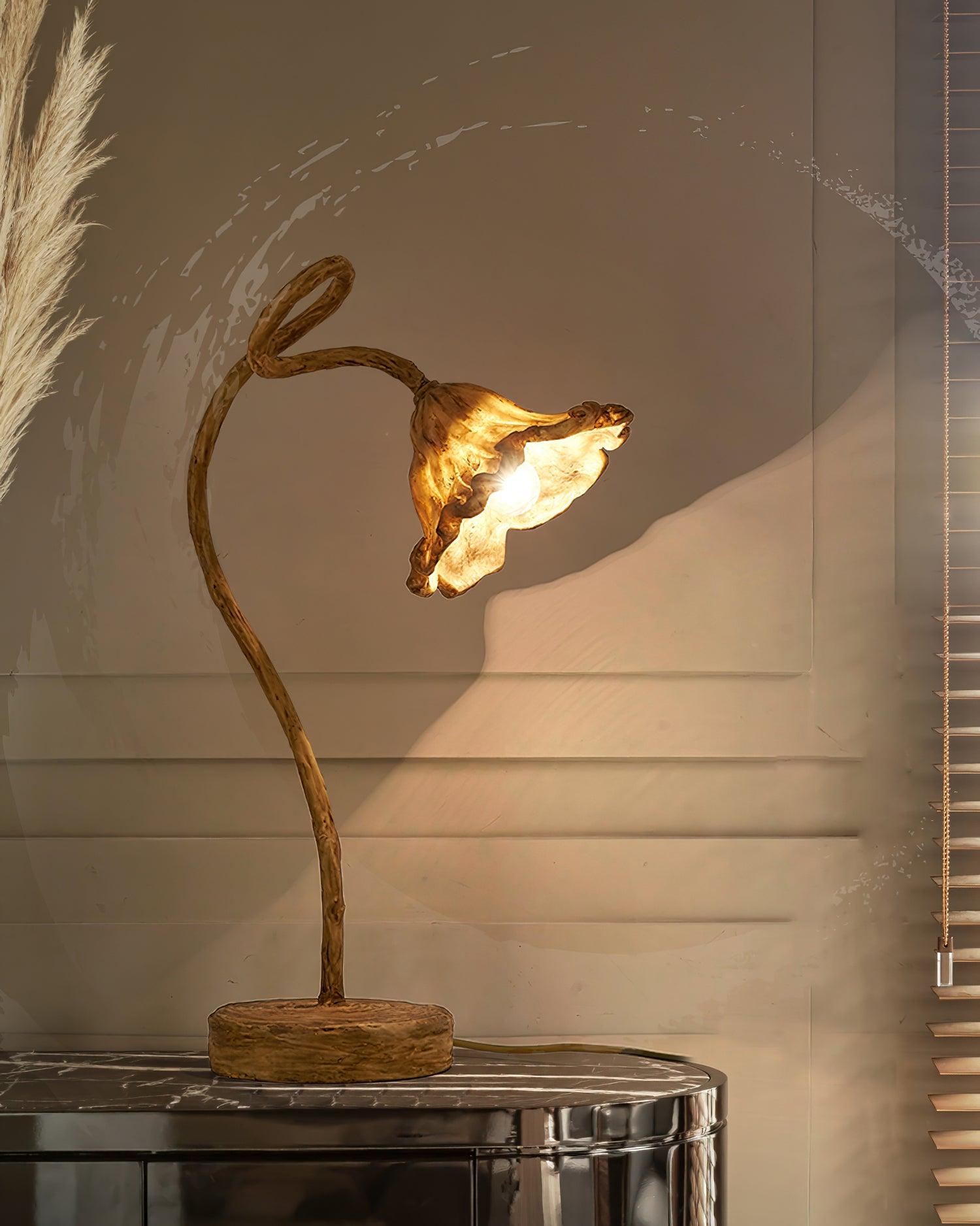 Nexo Resin Table Lamp-Neutral Decor