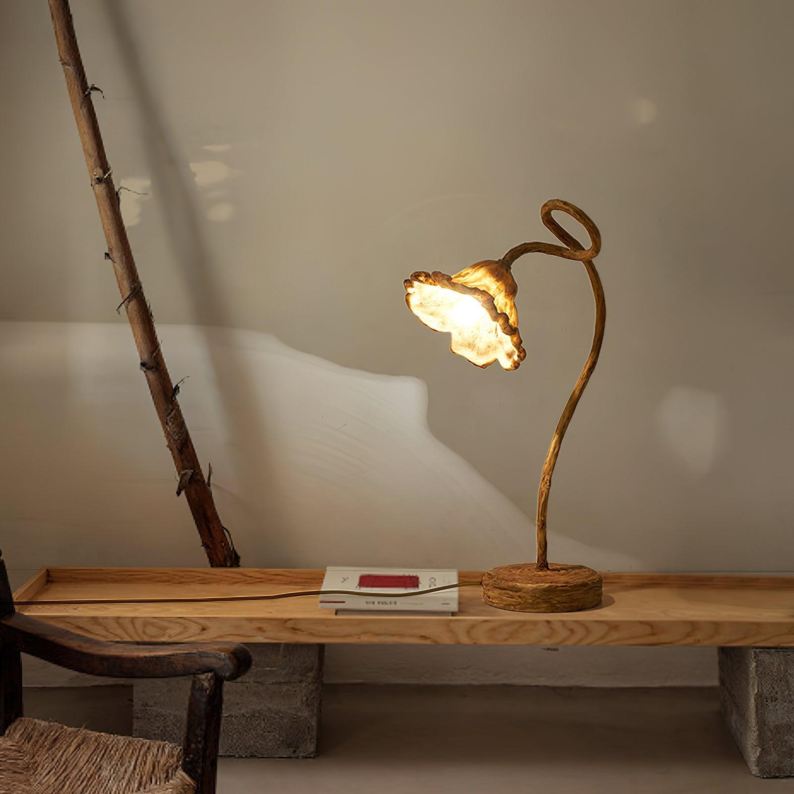 Nexo Resin Table Lamp-Neutral Decor