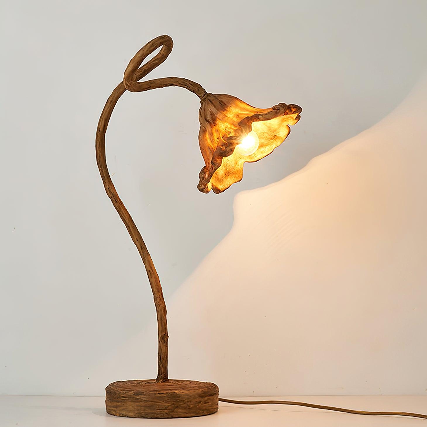 Nexo Resin Table Lamp-Neutral Decor