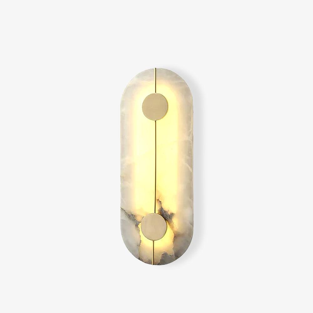 Citheira Minimalist Alabaster Wall Light-Neutral Decor