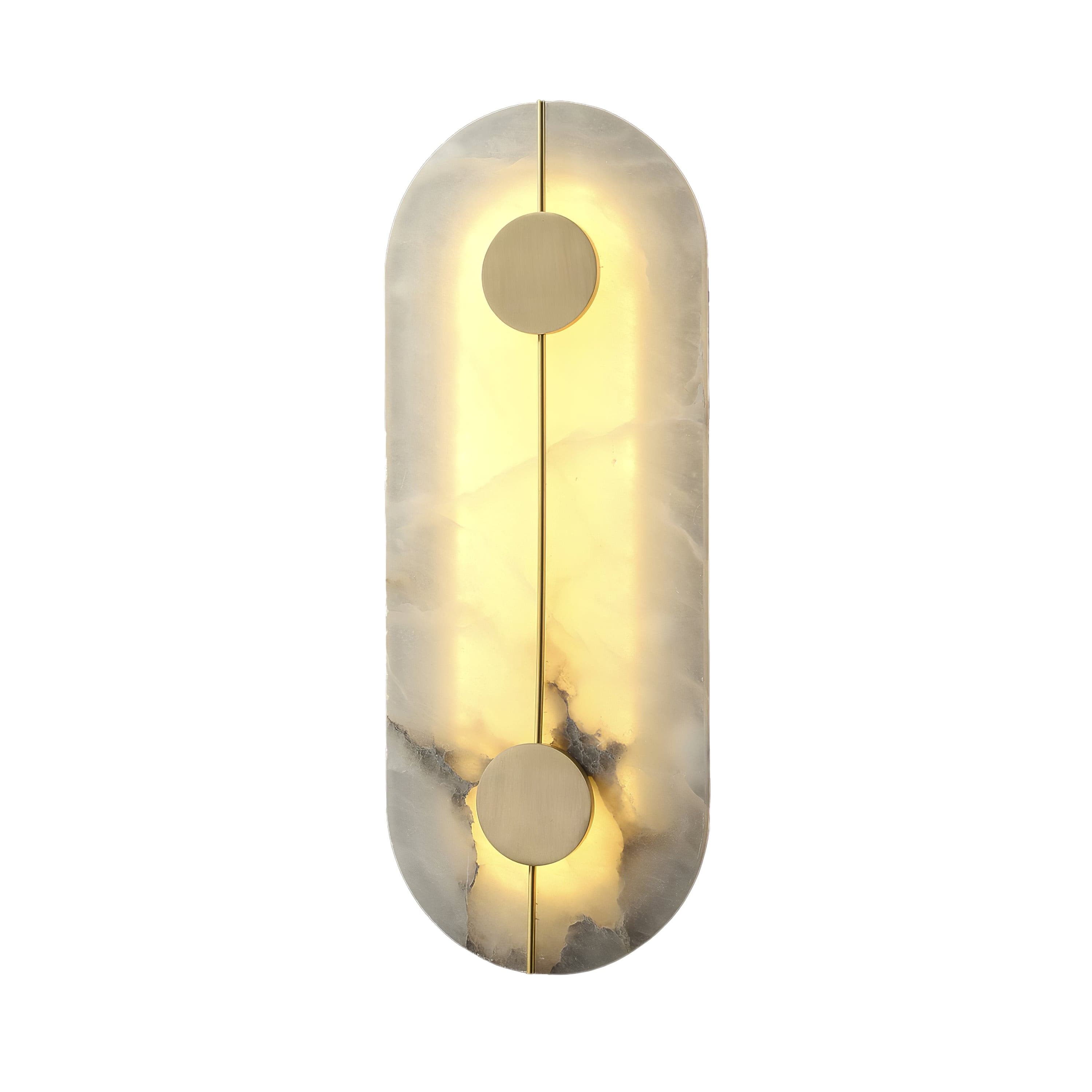Artistic Wall Lamp Dolomite Copper Retro Flair
