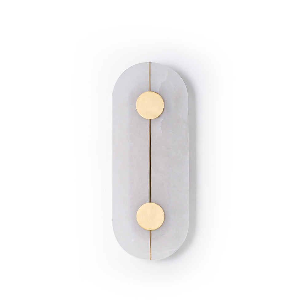 Artistic Wall Lamp Dolomite Copper Retro Flair