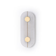 Artistic Wall Lamp Dolomite Copper Retro Flair