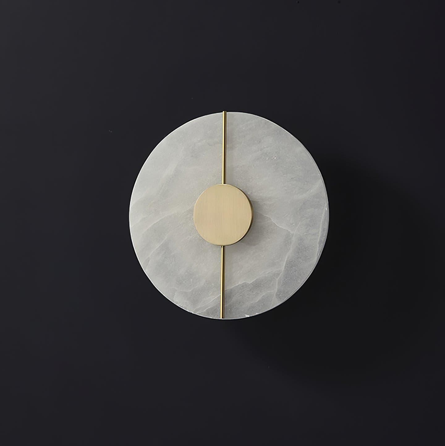 Citheira Minimalist Alabaster Wall Light-Neutral Decor