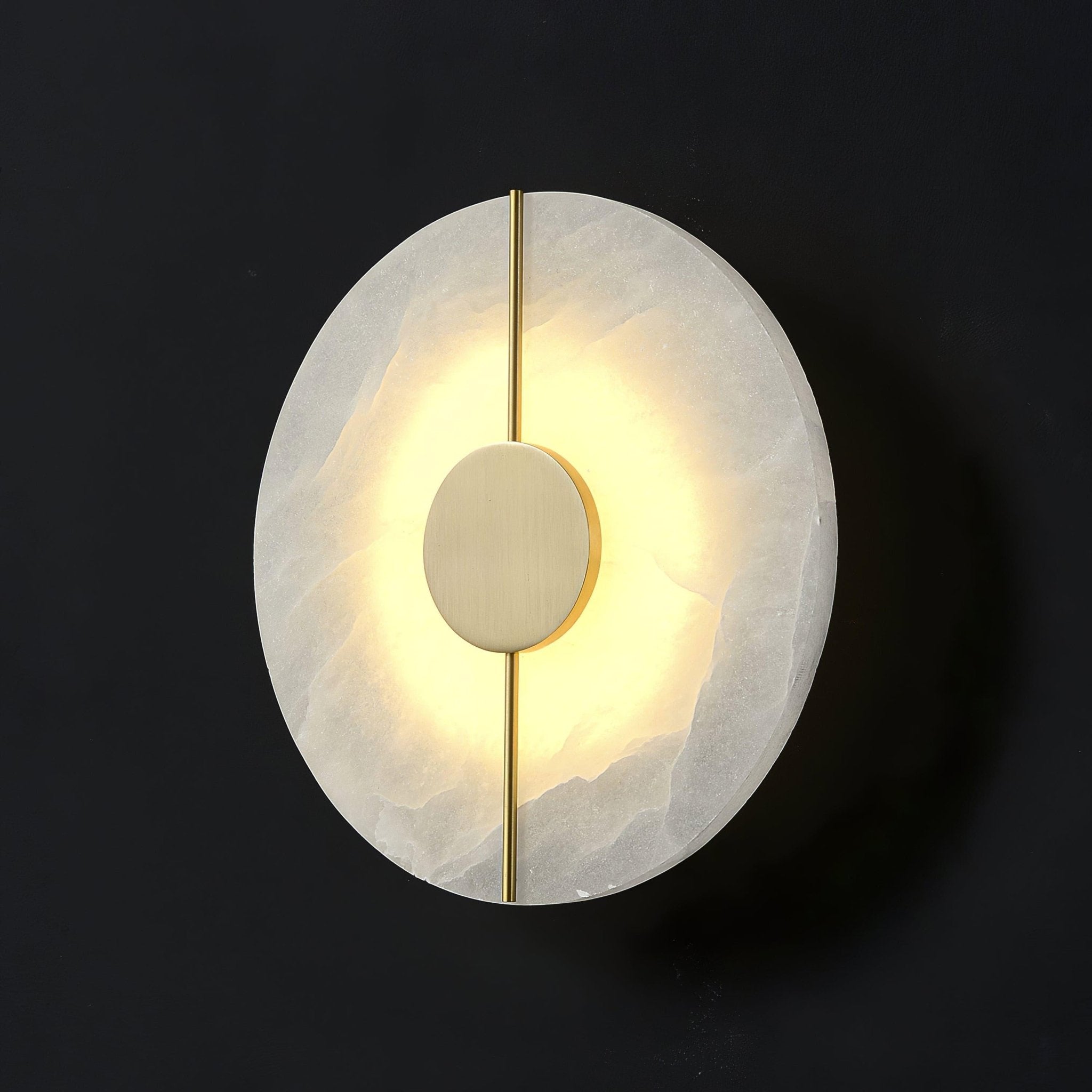 Citheira Minimalist Alabaster Wall Light-Neutral Decor