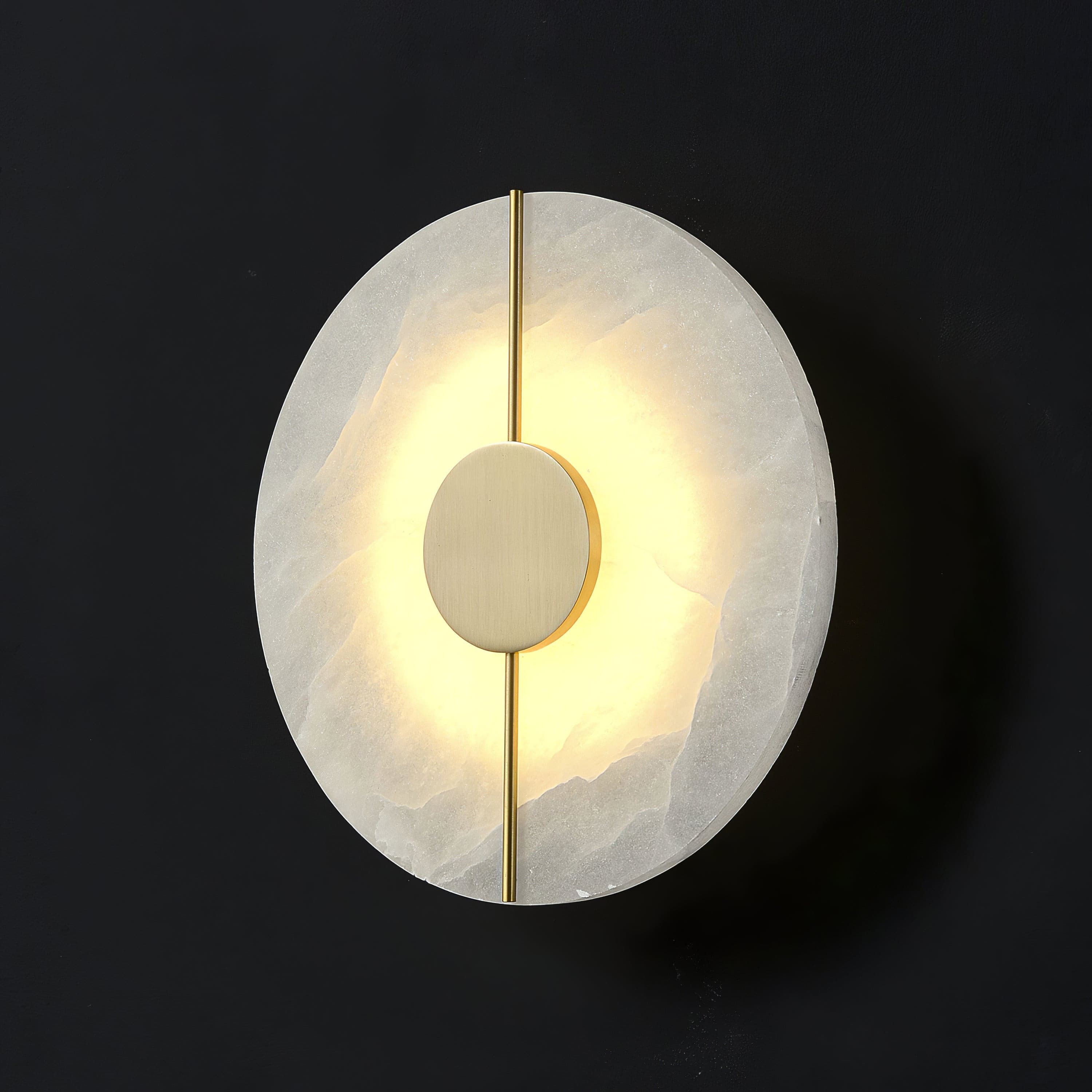 Artistic Wall Lamp Dolomite Copper Retro Flair