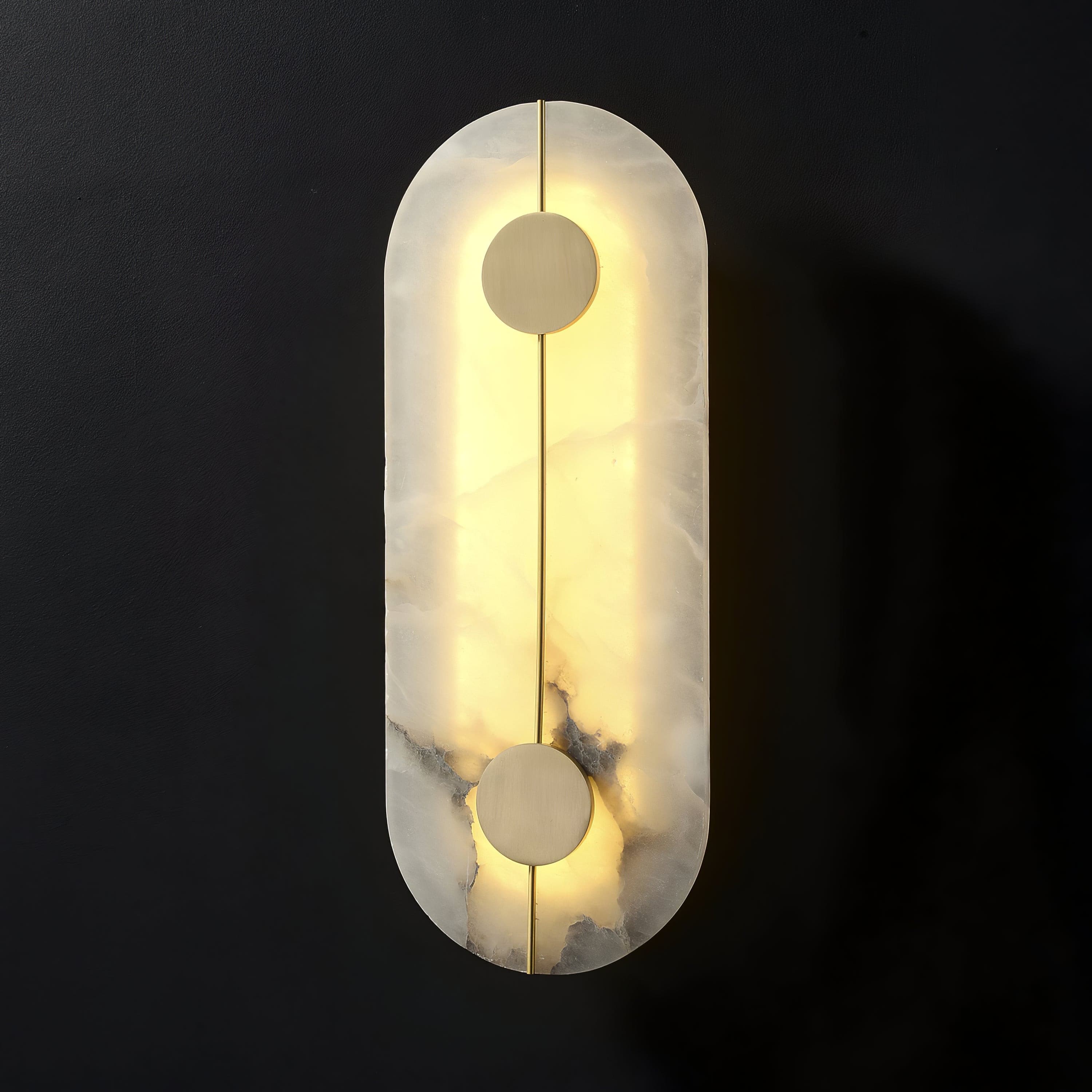Artistic Wall Lamp Dolomite Copper Retro Flair