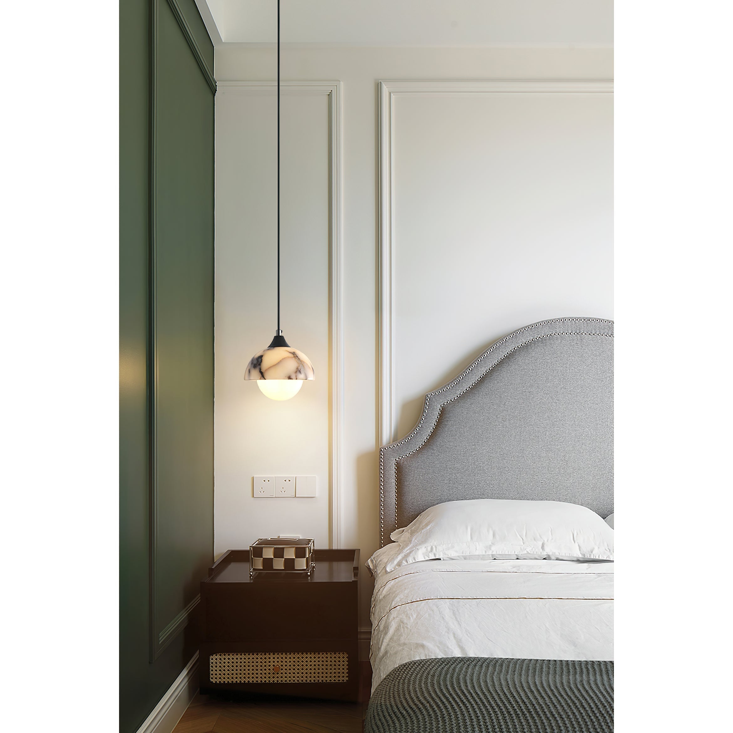 Yrvuvys Modern Minimalist Marble Pendant Lamp