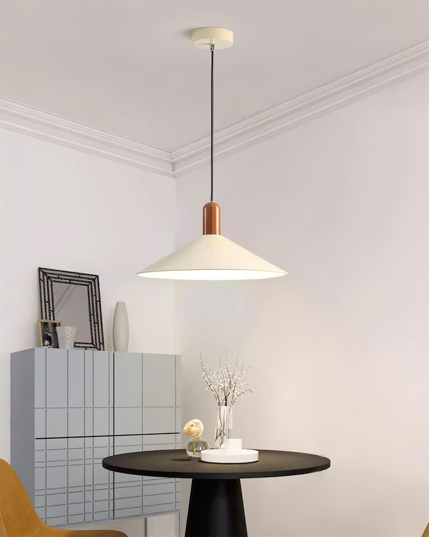 Pendant Light LED Minimalist Cone  Hanging Lamp for Kitchen Dining