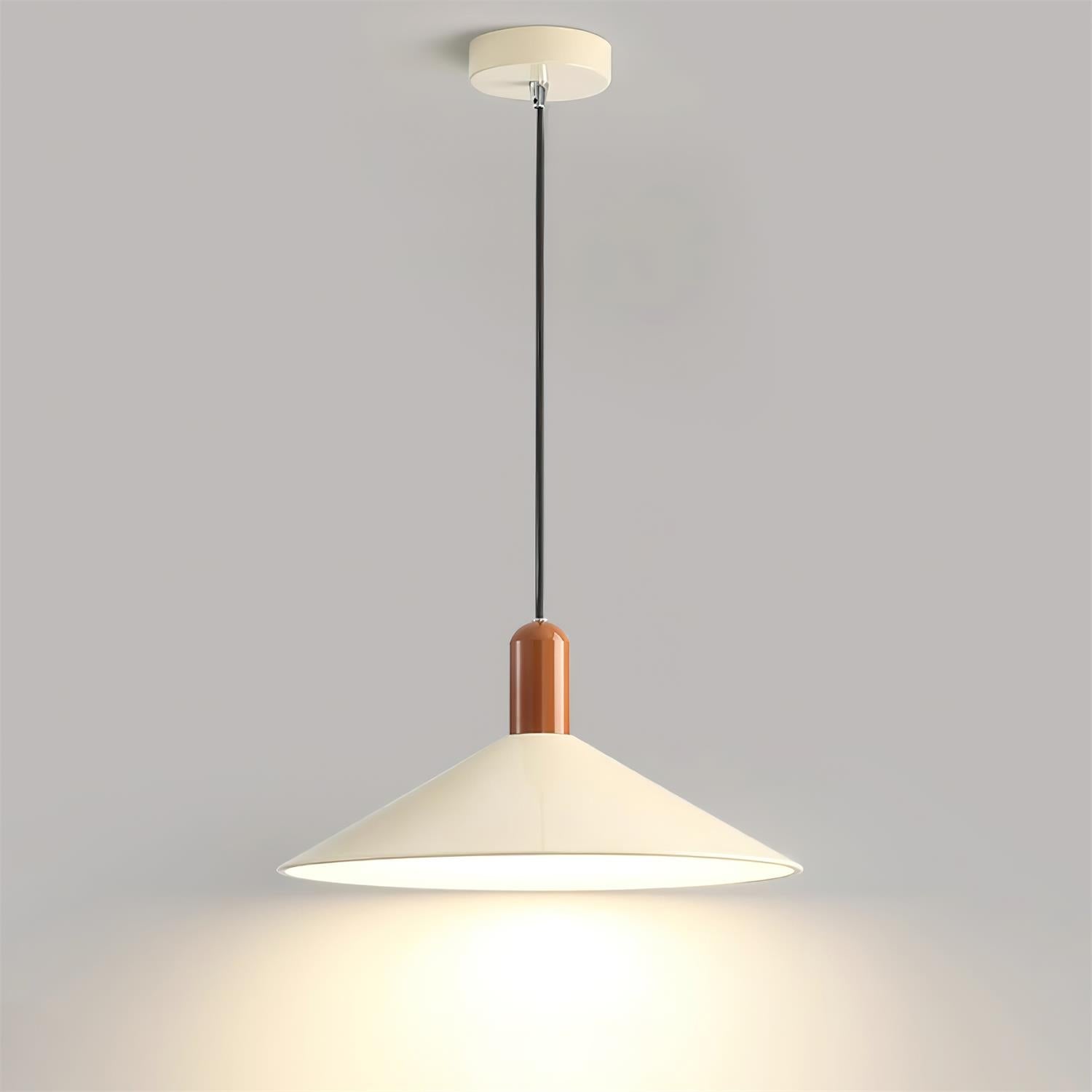 Pendant Light LED Minimalist Cone  Hanging Lamp for Kitchen Dining