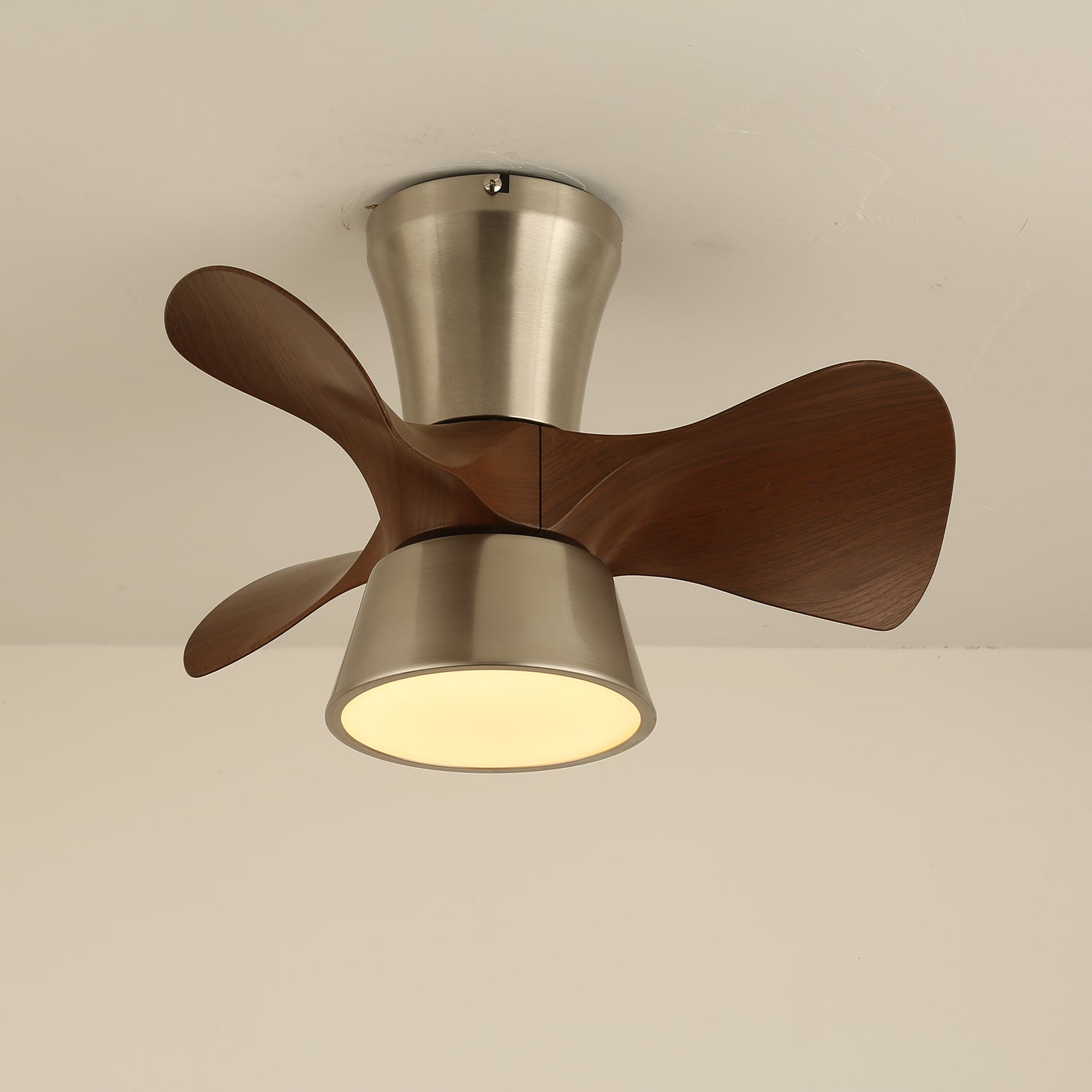 Nera Modern Wood Ceiling Fan Light-Neutral Decor