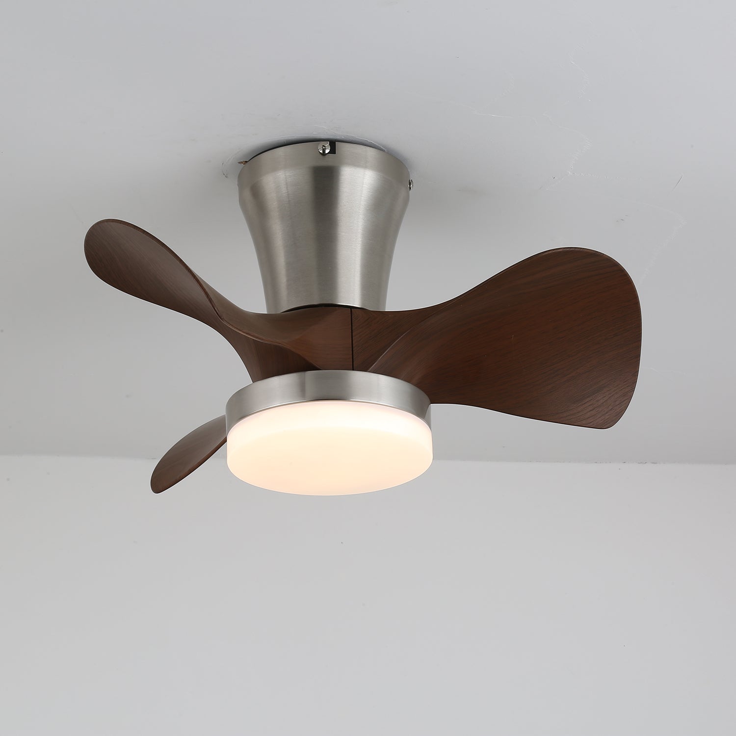 Nera Modern Wood Ceiling Fan Light-Neutral Decor