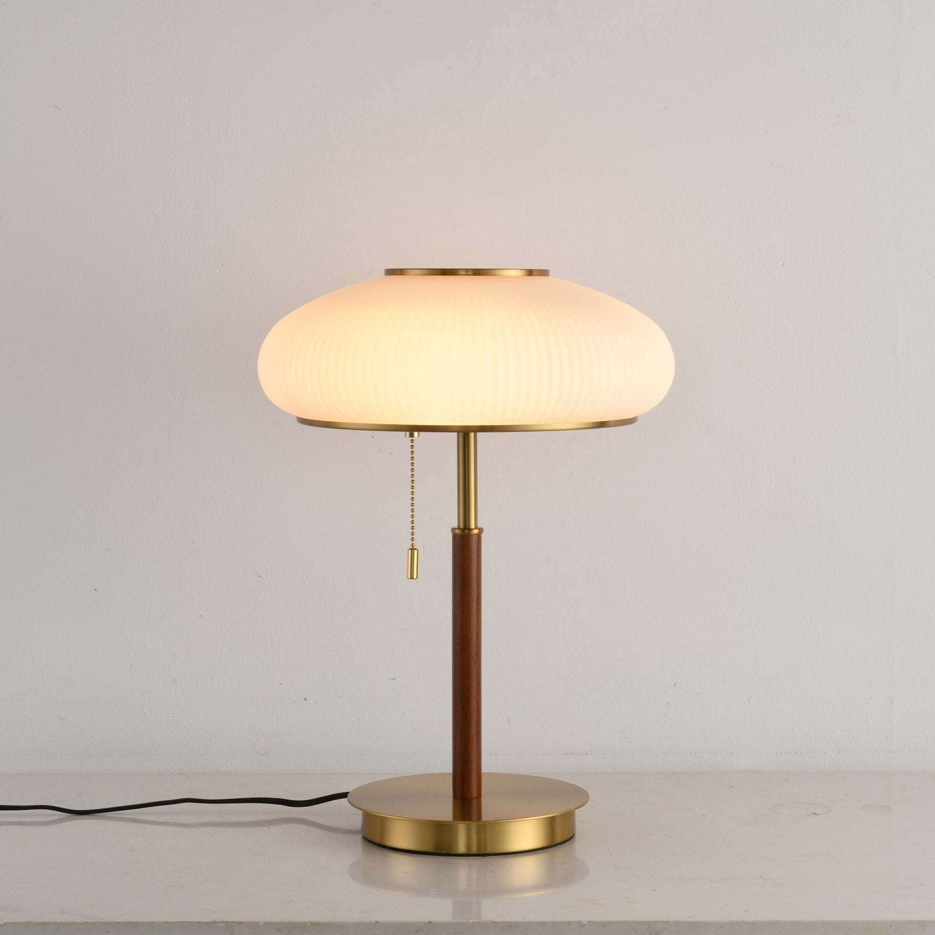 Dex Modern Glass Table Lamp-Neutral Decor