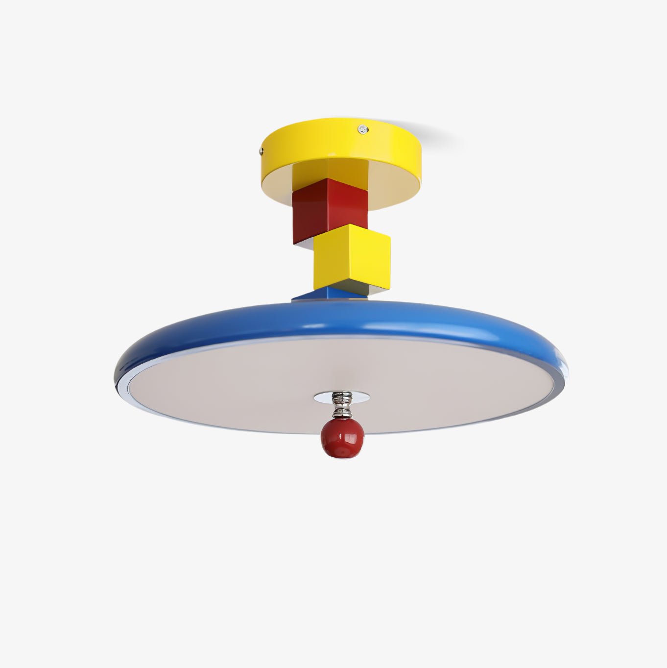Yvor Block Ceiling Lamp-Neutral Decor