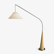 Uriah Minimalist Fabric Floor Lamp-Neutral Decor
