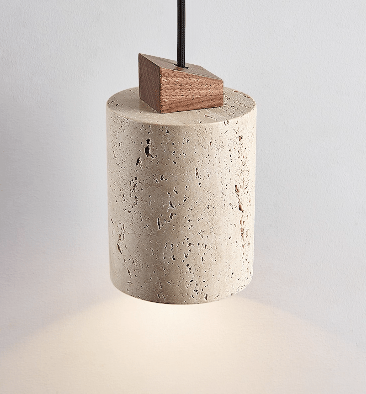 Opal Cylinder Pendant Lamp-Neutral Decor