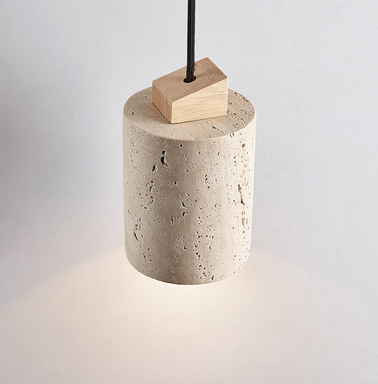 Opal Cylinder Pendant Lamp-Neutral Decor