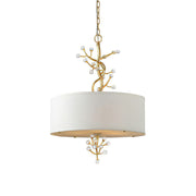Asbury Individual Creativity Crystal Fabric Pendant Lamp