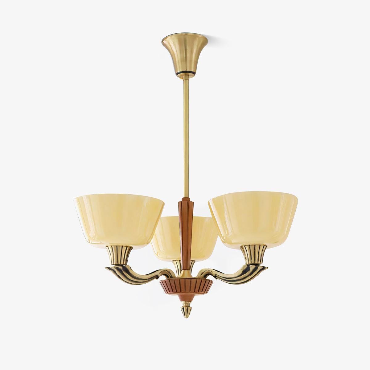 Rolvin Chandelier Flared Shade Vintage-Neutral Decor
