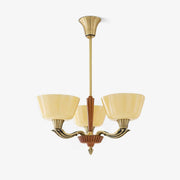 Rolvin Chandelier Flared Shade Vintage-Neutral Decor