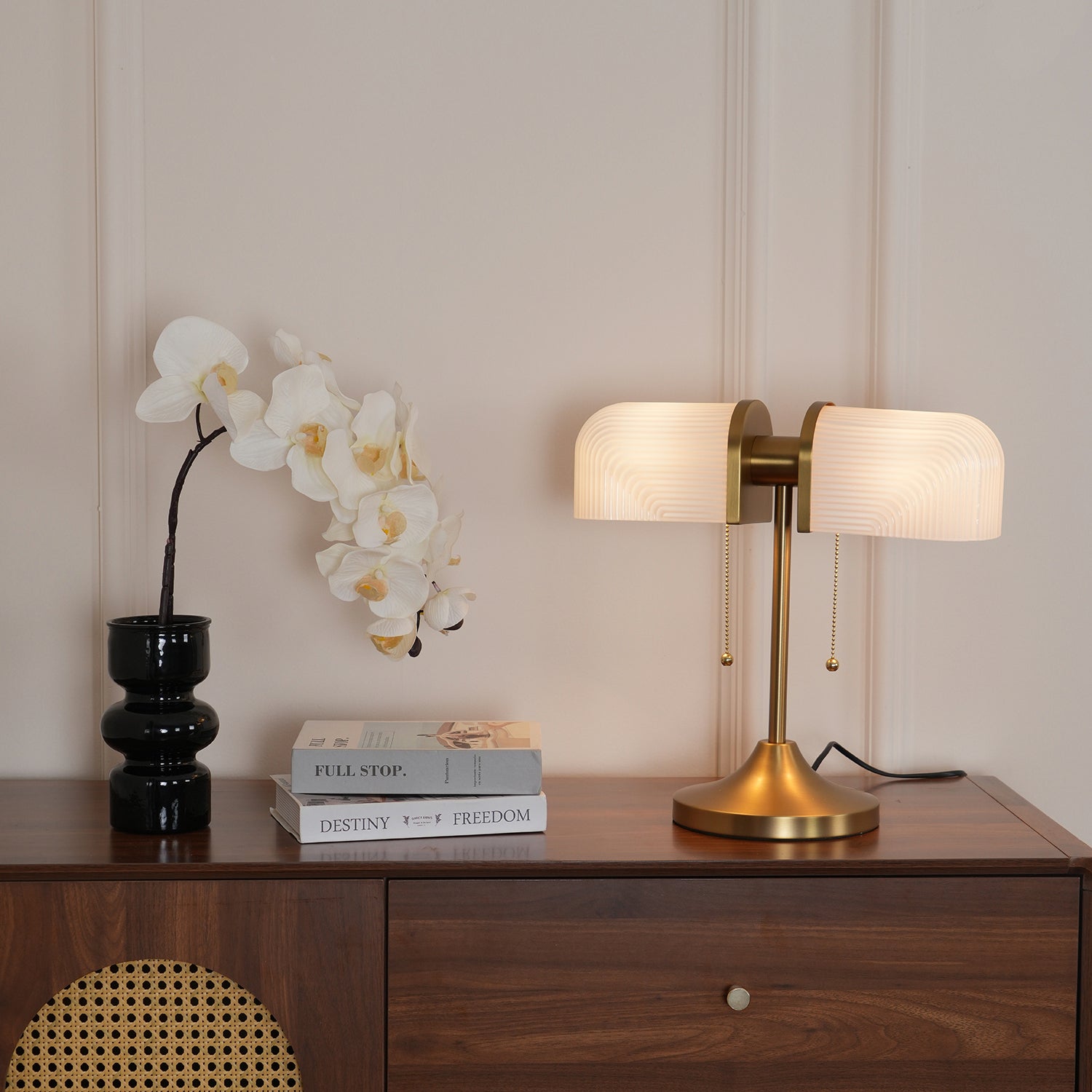 Gorven Industrial Table Lamp-Neutral Decor