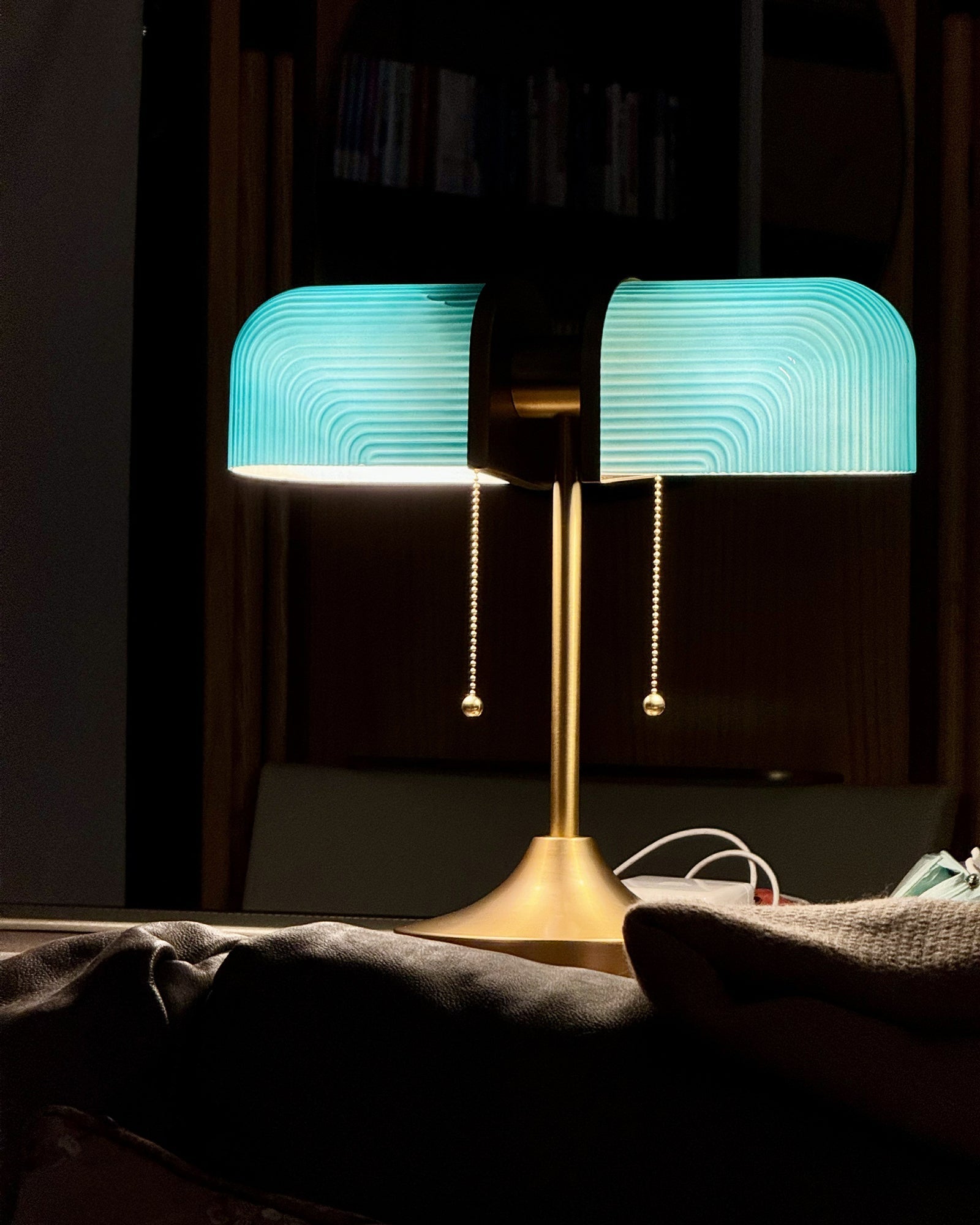 Gorven Industrial Table Lamp-Neutral Decor