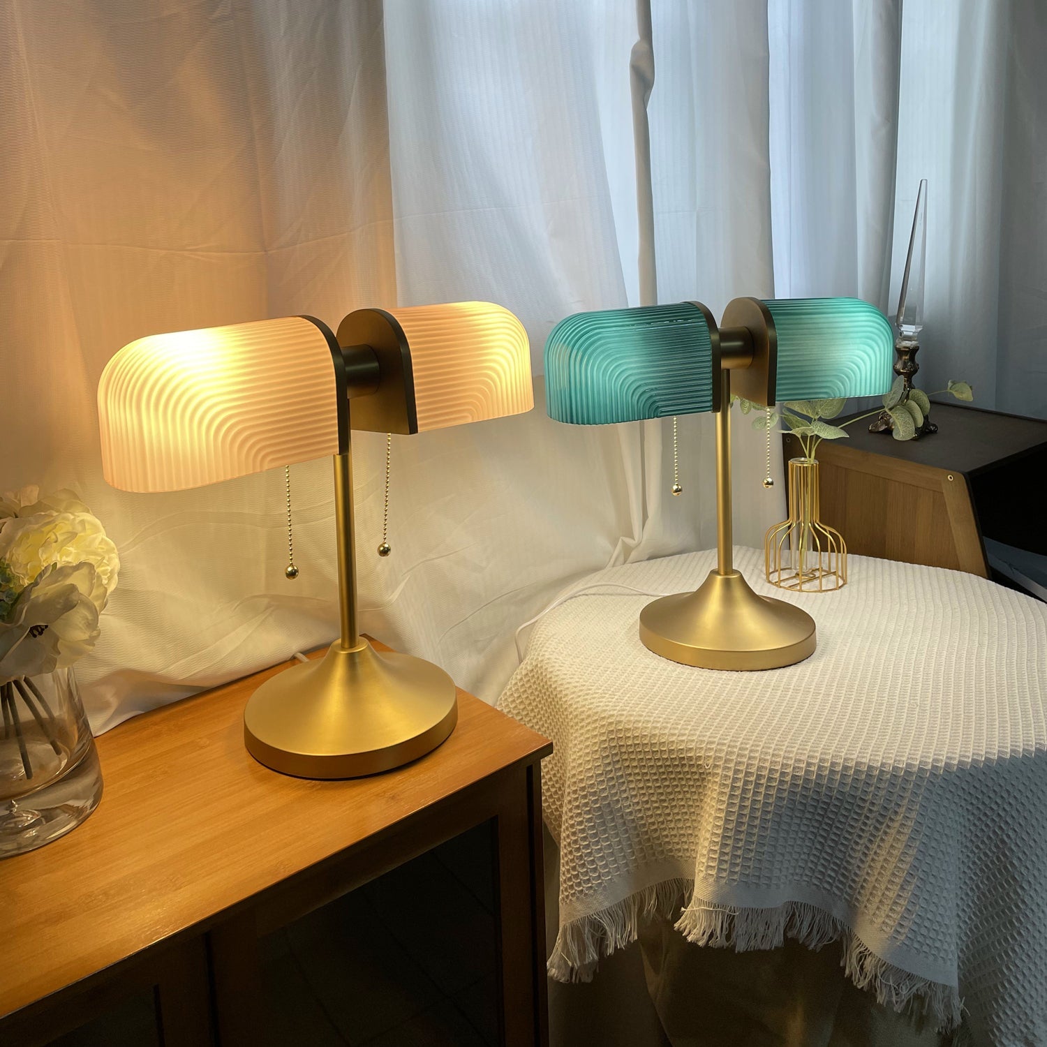 Gorven Industrial Table Lamp-Neutral Decor