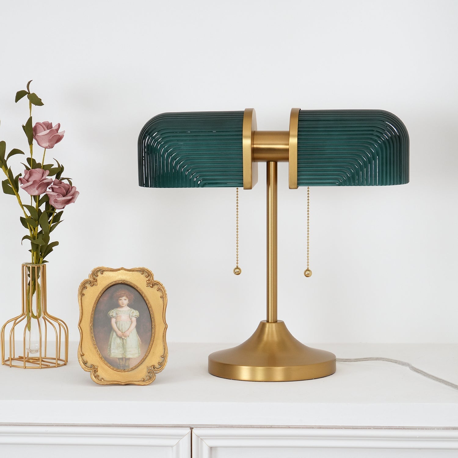 Gorven Industrial Table Lamp-Neutral Decor
