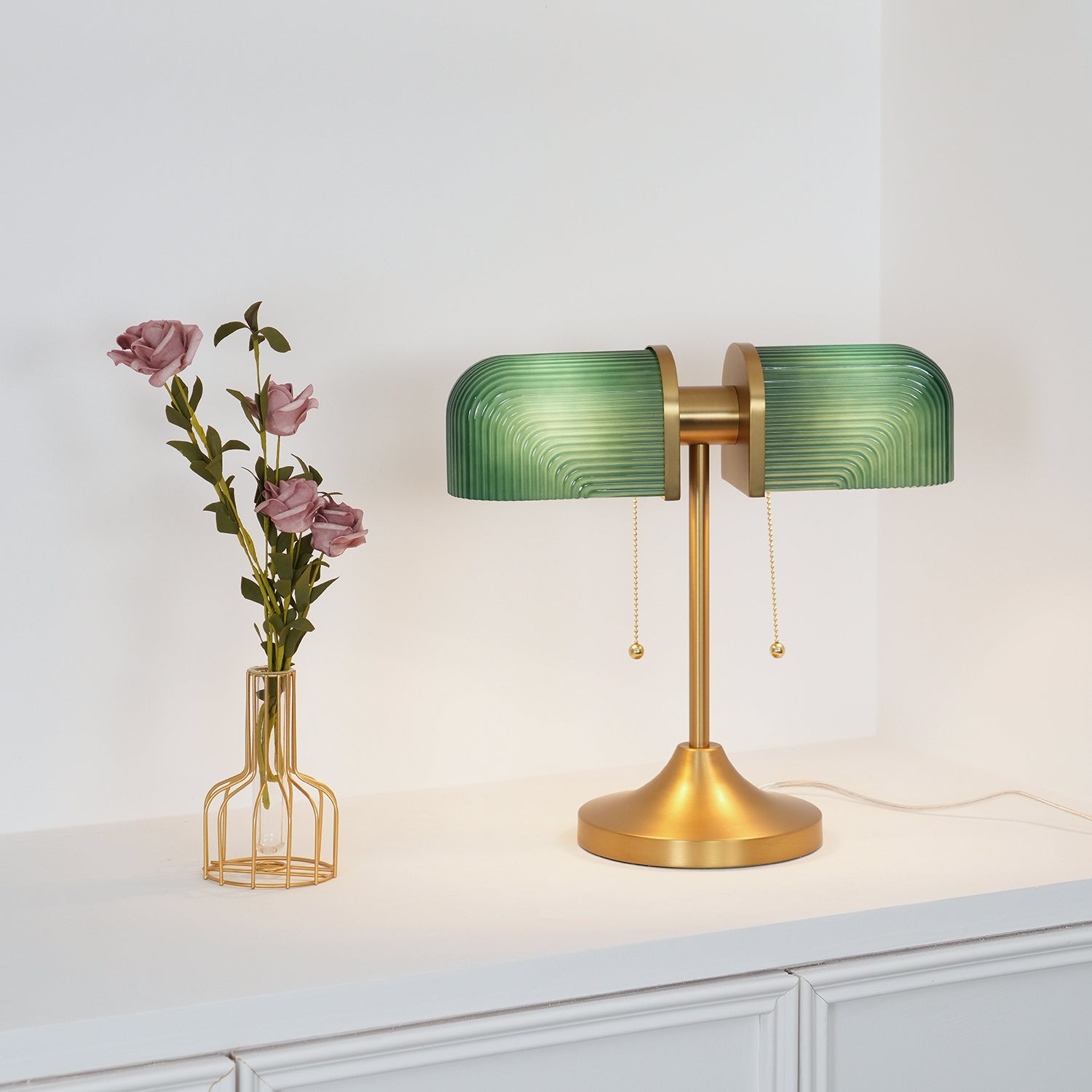 Gorven Industrial Table Lamp-Neutral Decor