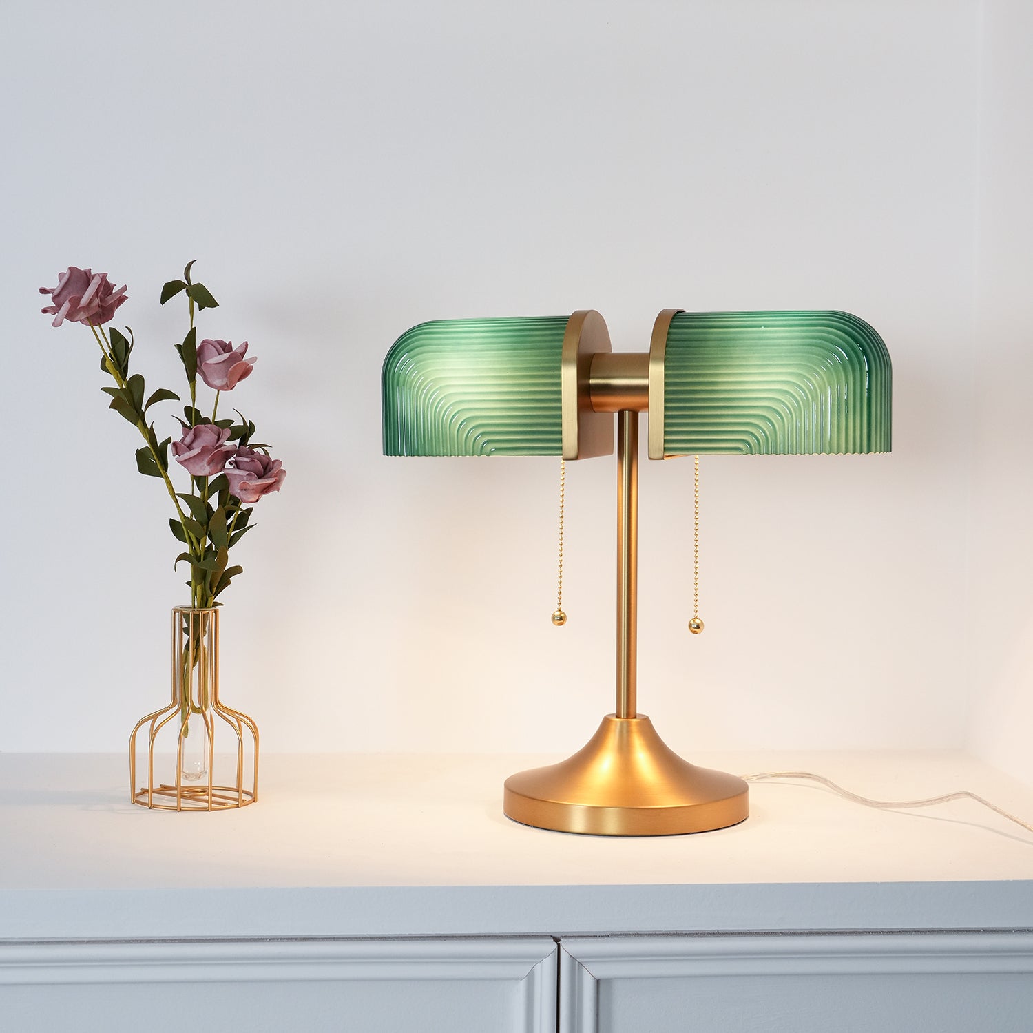 Gorven Industrial Table Lamp-Neutral Decor