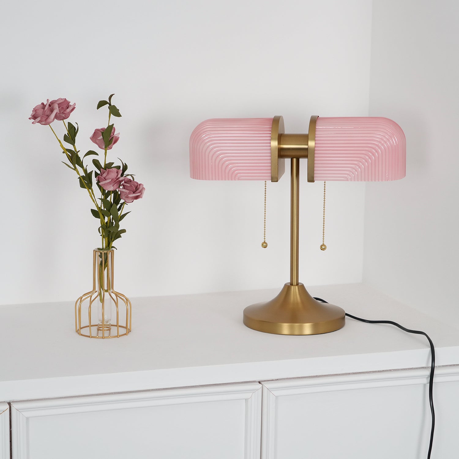 Gorven Industrial Table Lamp-Neutral Decor