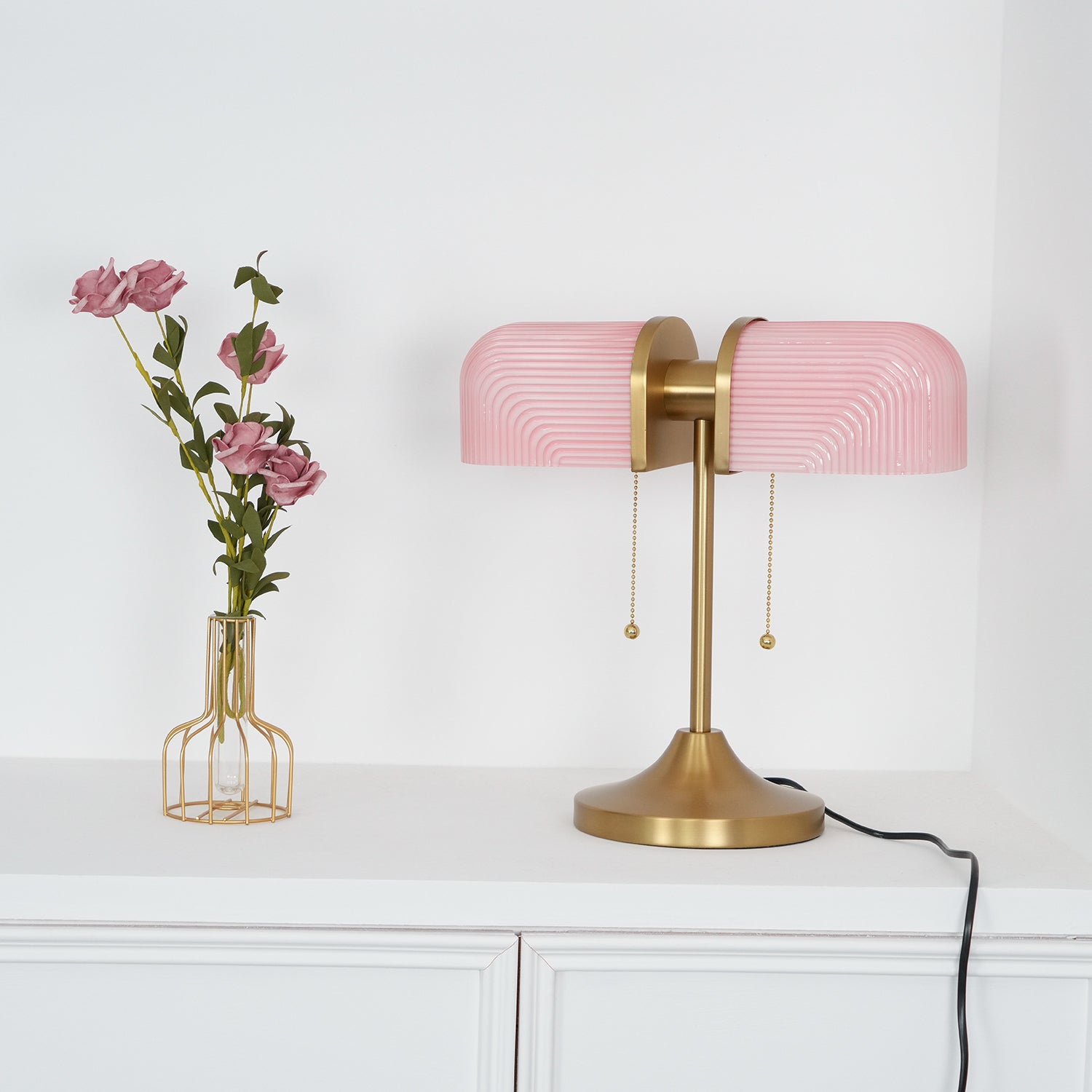 Gorven Industrial Table Lamp-Neutral Decor