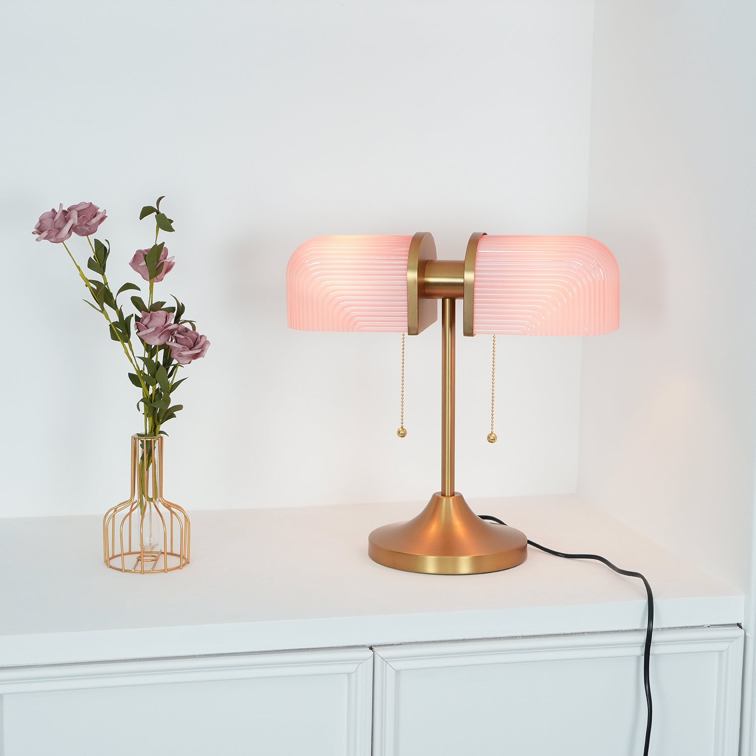 Gorven Industrial Table Lamp-Neutral Decor