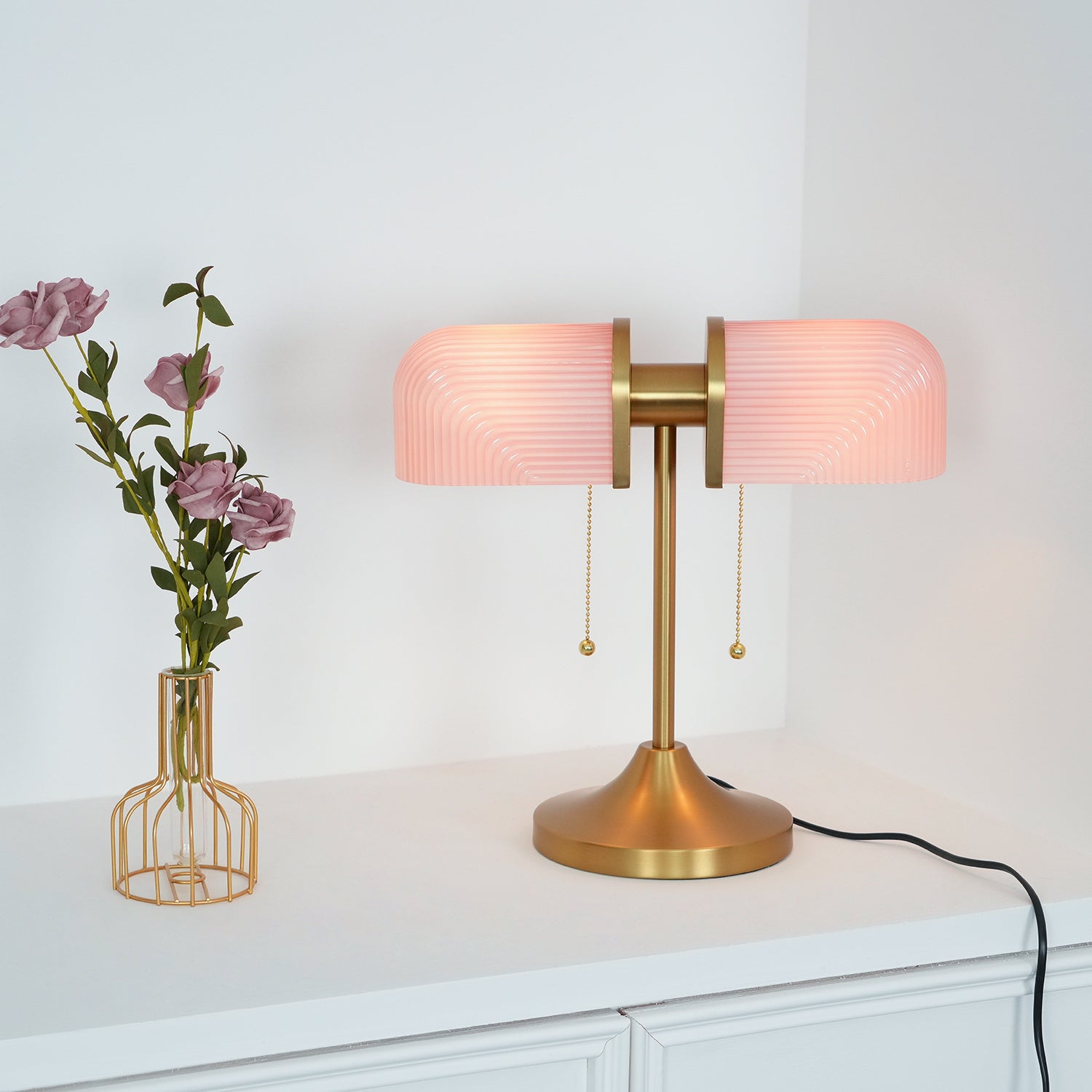 Gorven Industrial Table Lamp-Neutral Decor