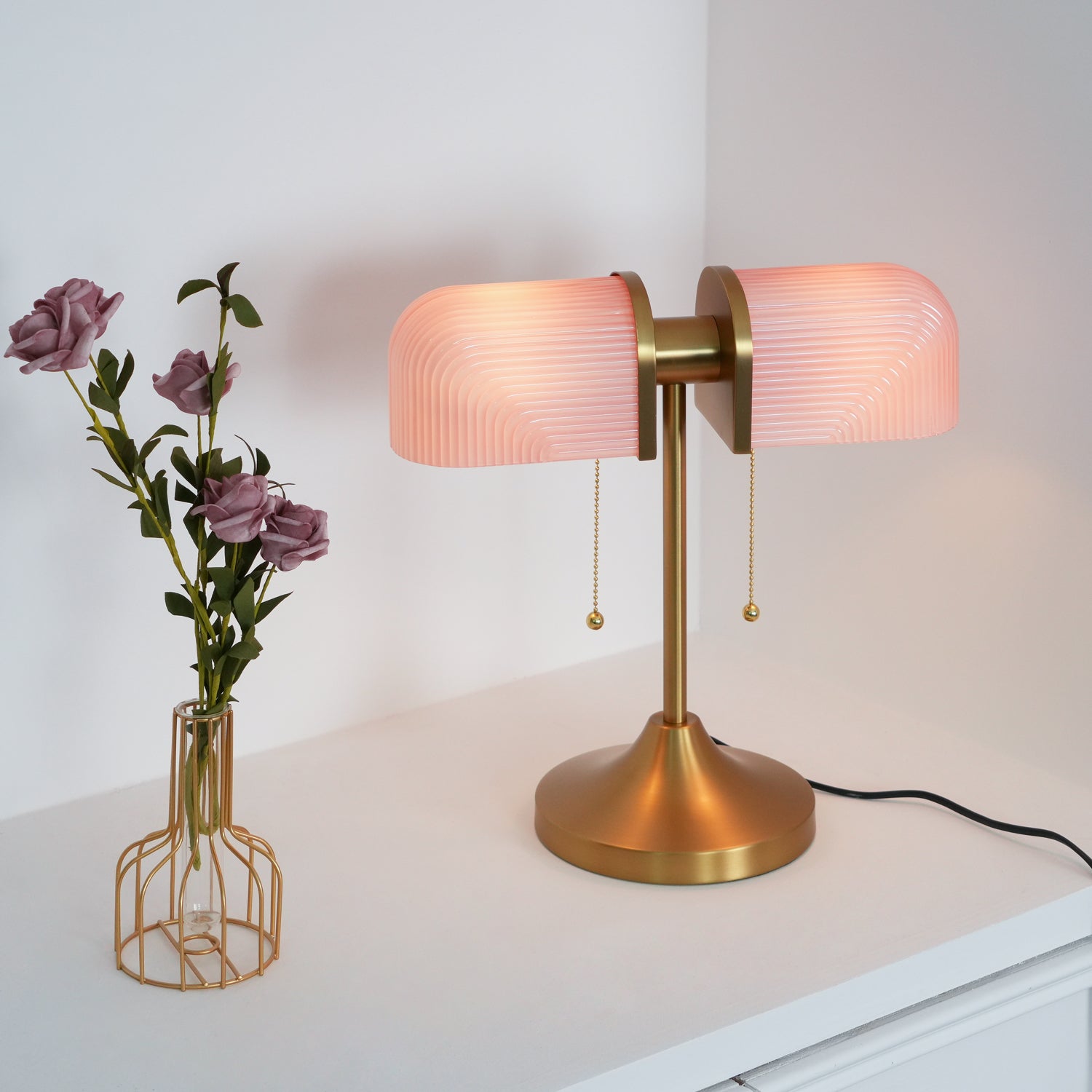 Gorven Industrial Table Lamp-Neutral Decor