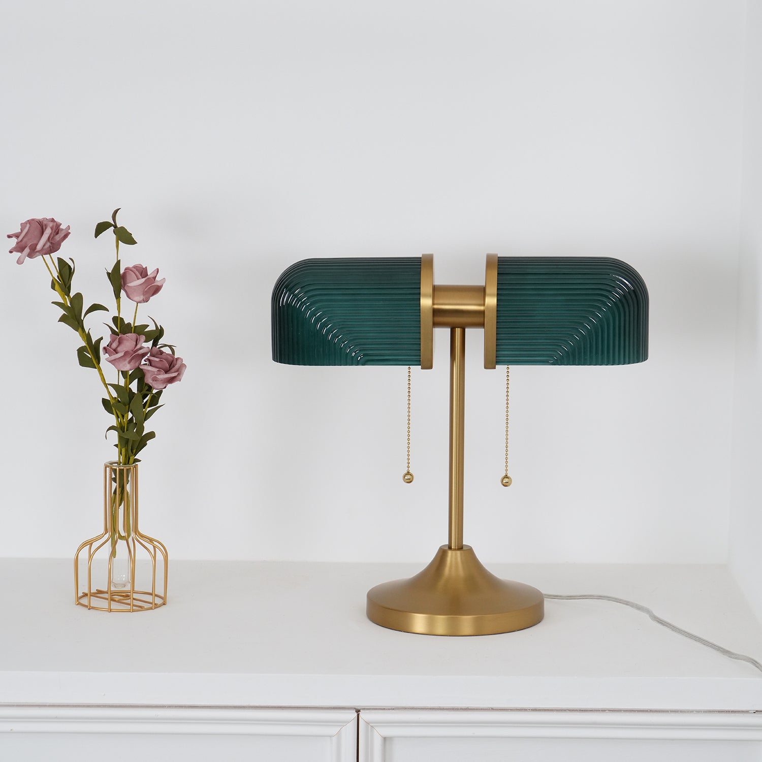 Gorven Industrial Table Lamp-Neutral Decor