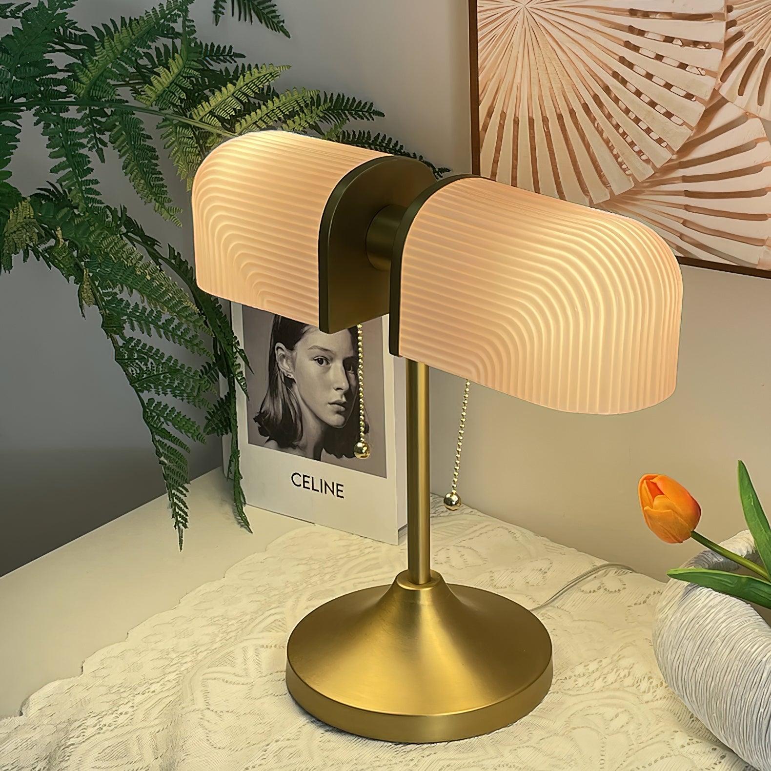 Gorven Industrial Table Lamp-Neutral Decor
