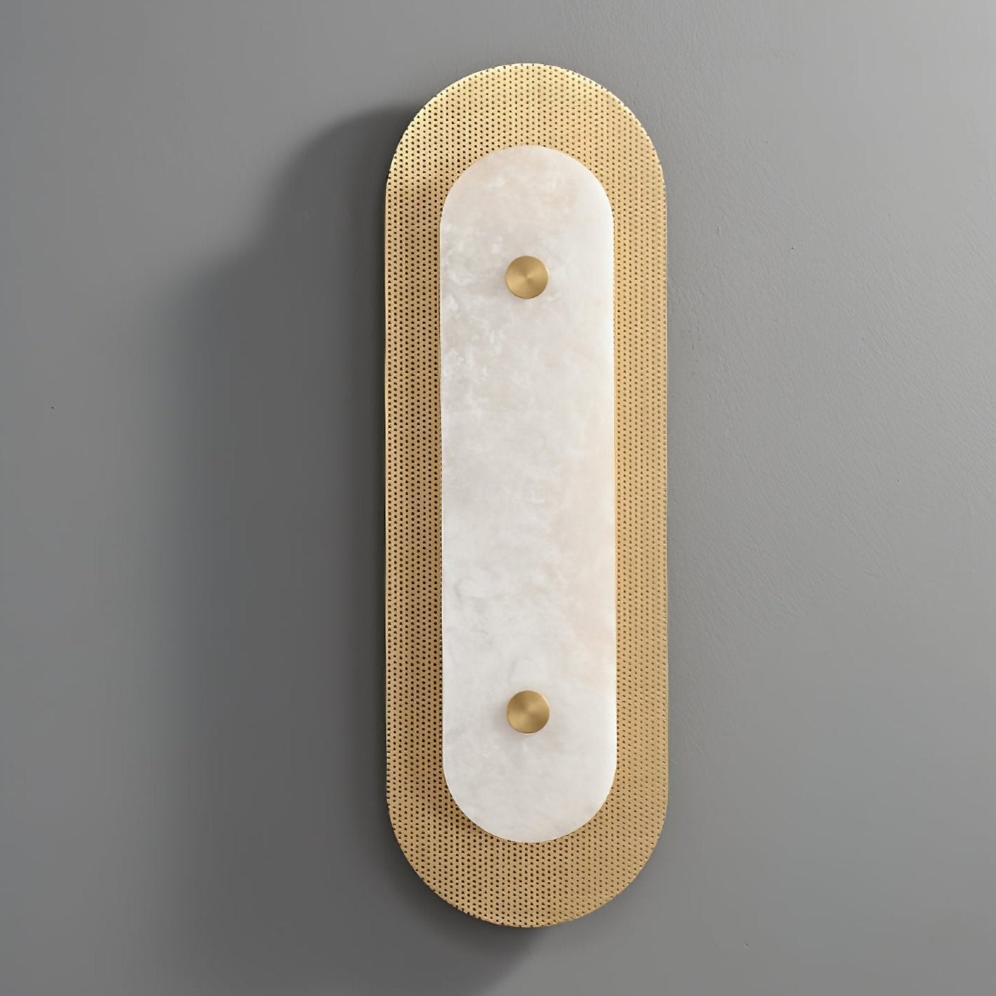 Celaeeth Oval Alabaster Wall Light-Neutral Decor
