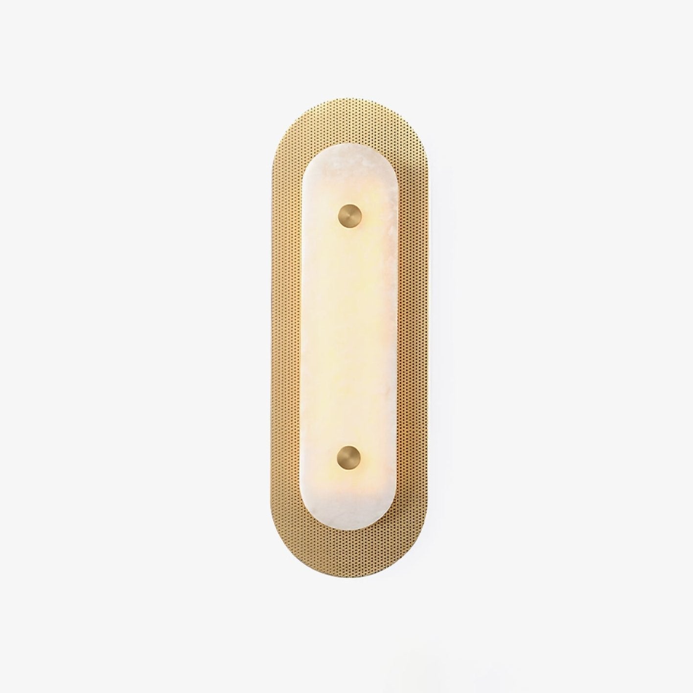 Celaeeth Oval Alabaster Wall Light-Neutral Decor
